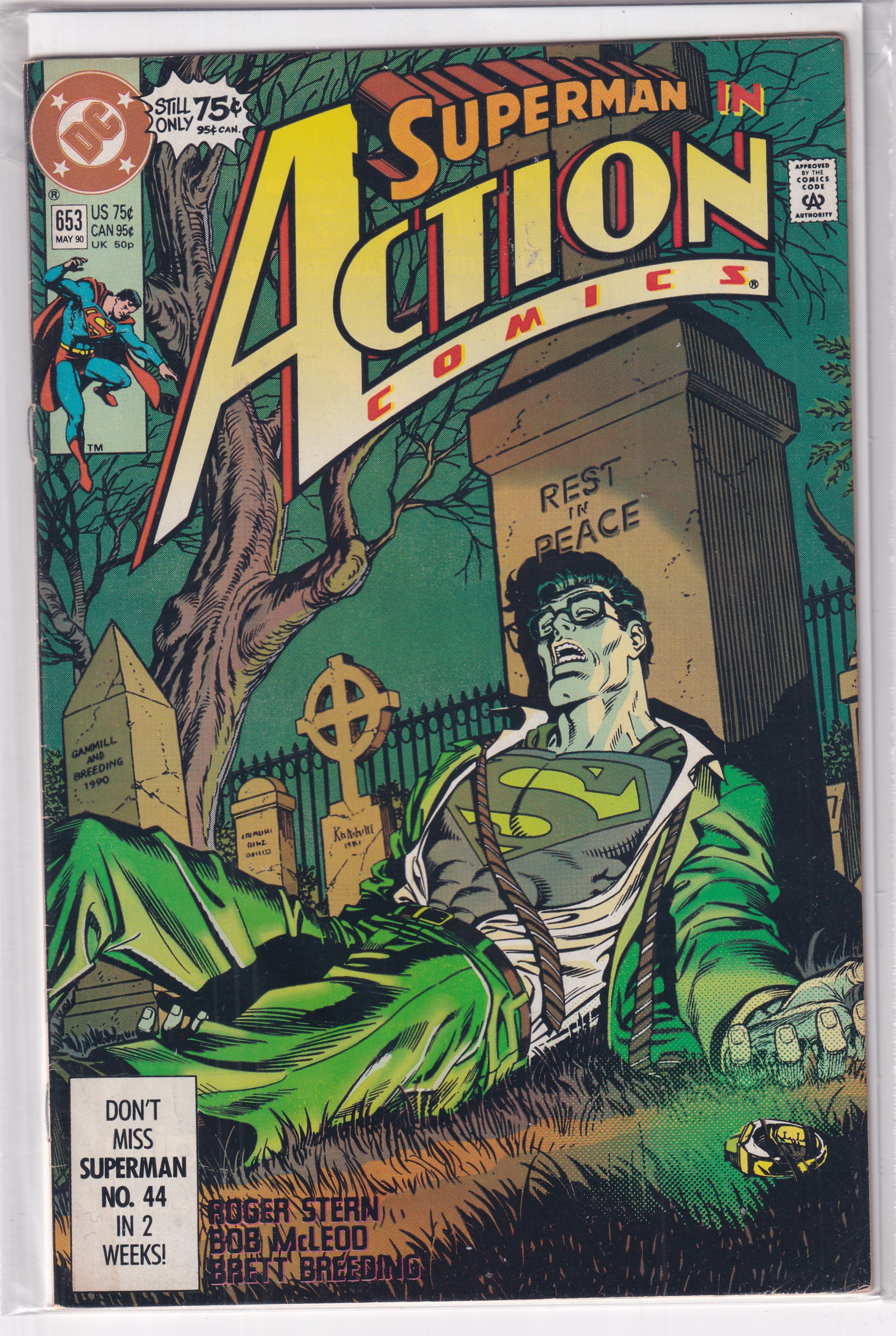 SUPERMAN IN ACTION COMICS #653 - Slab City Comics 