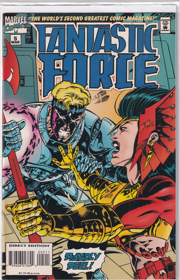 FANTASTIC FORCE #5 - Slab City Comics 