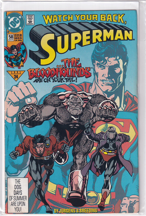 SUPERMAN #58 - Slab City Comics 