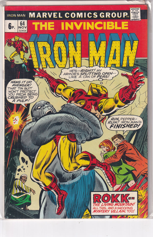 Iron Man #64 - Slab City Comics 