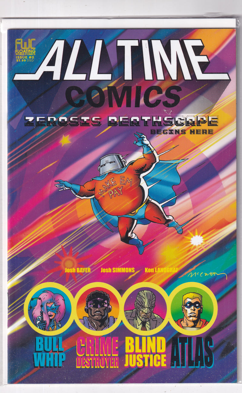 ALL TIME COMICS ZEROSIS DEATHSCAPE BEGINS HERE