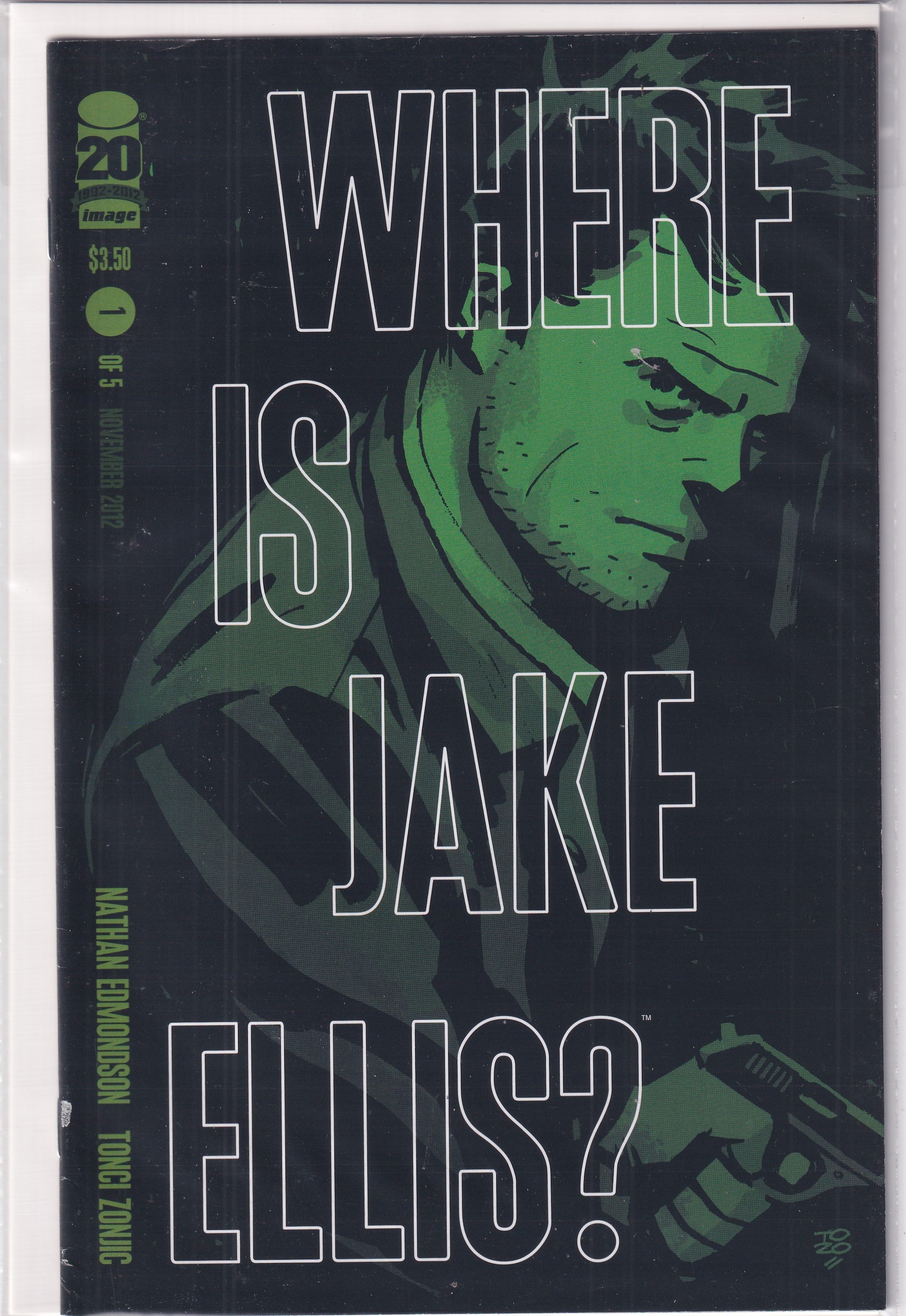 WHERE IS JAKE ELLIS #1 - Slab City Comics 