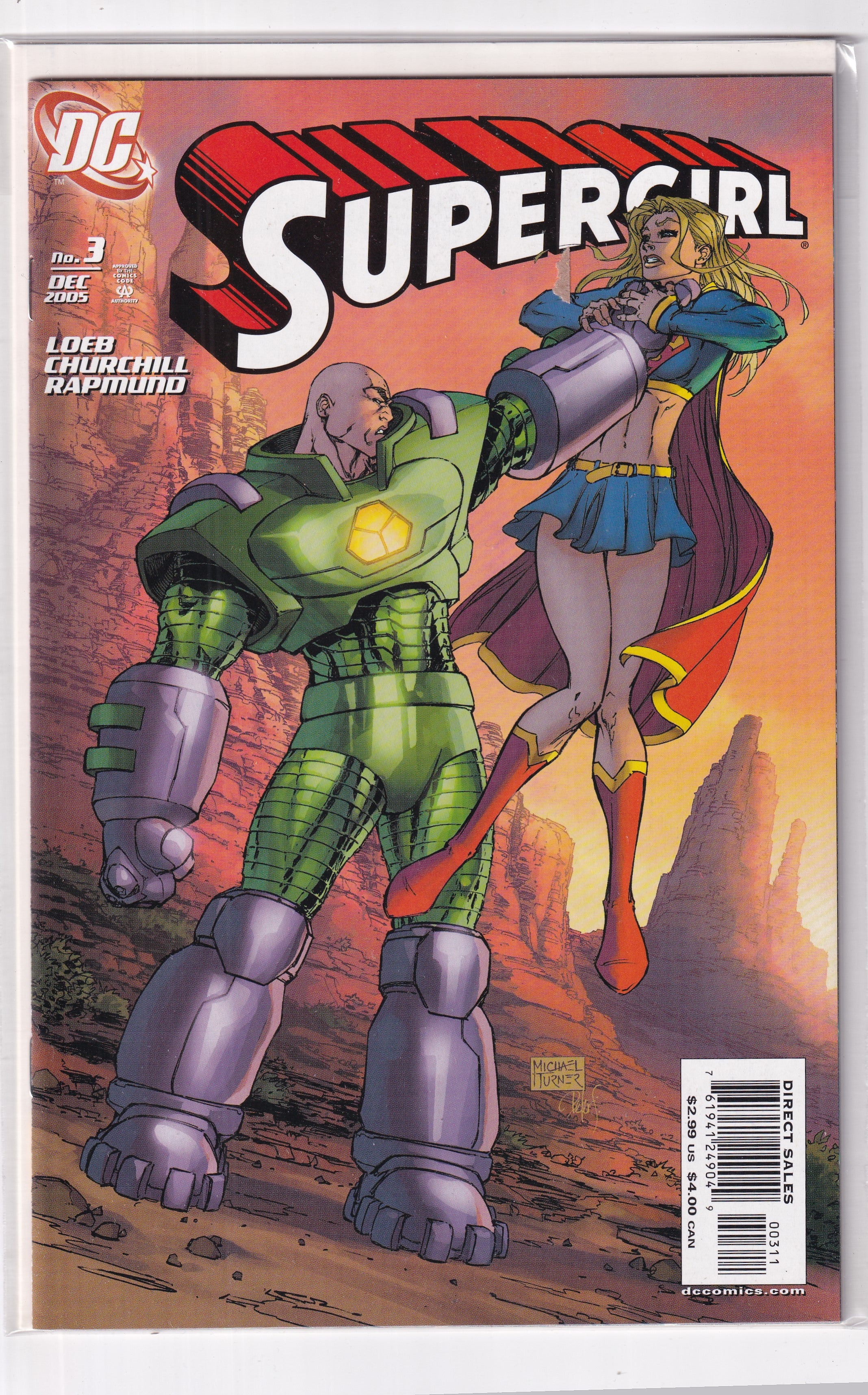 SUPERGIRL #3 - Slab City Comics 