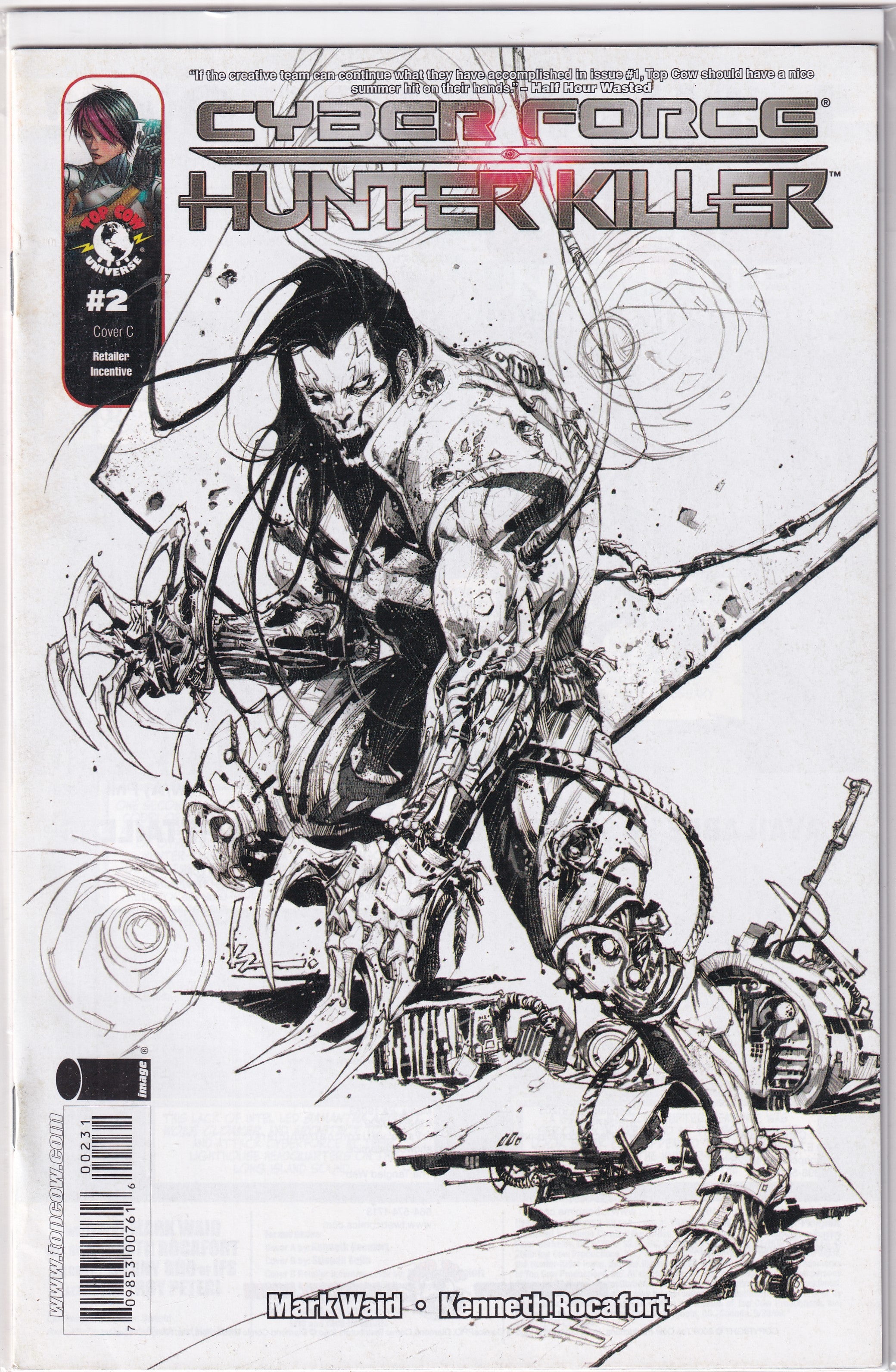 CYBER FORCE HUNTER KILLER #2 VARIANT - Slab City Comics 