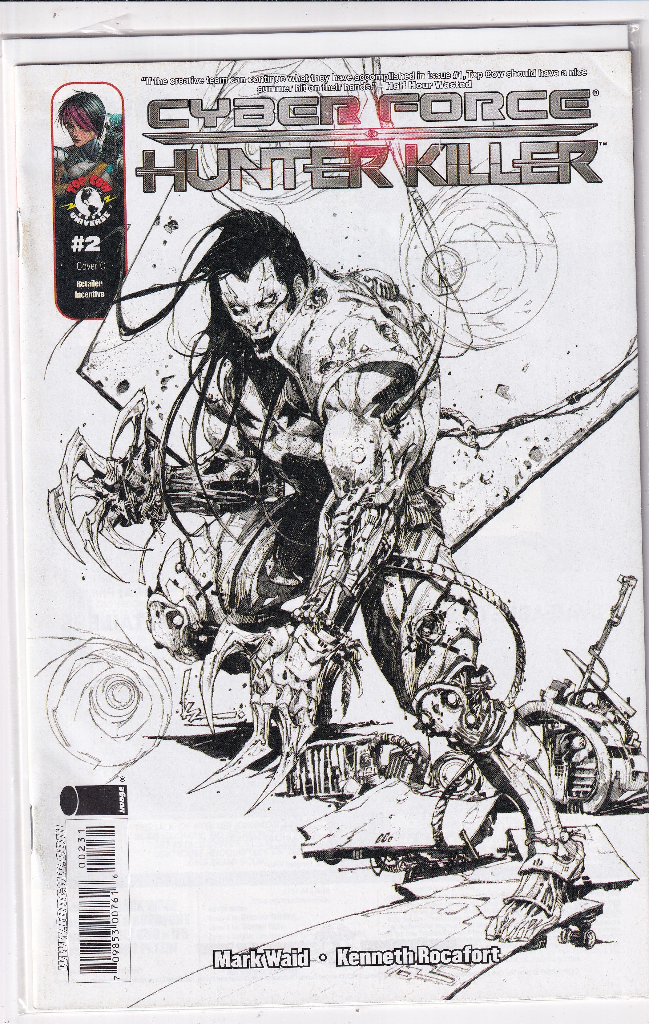 CYBER FORCE HUNTER KILLER #2 VARIANT - Slab City Comics 
