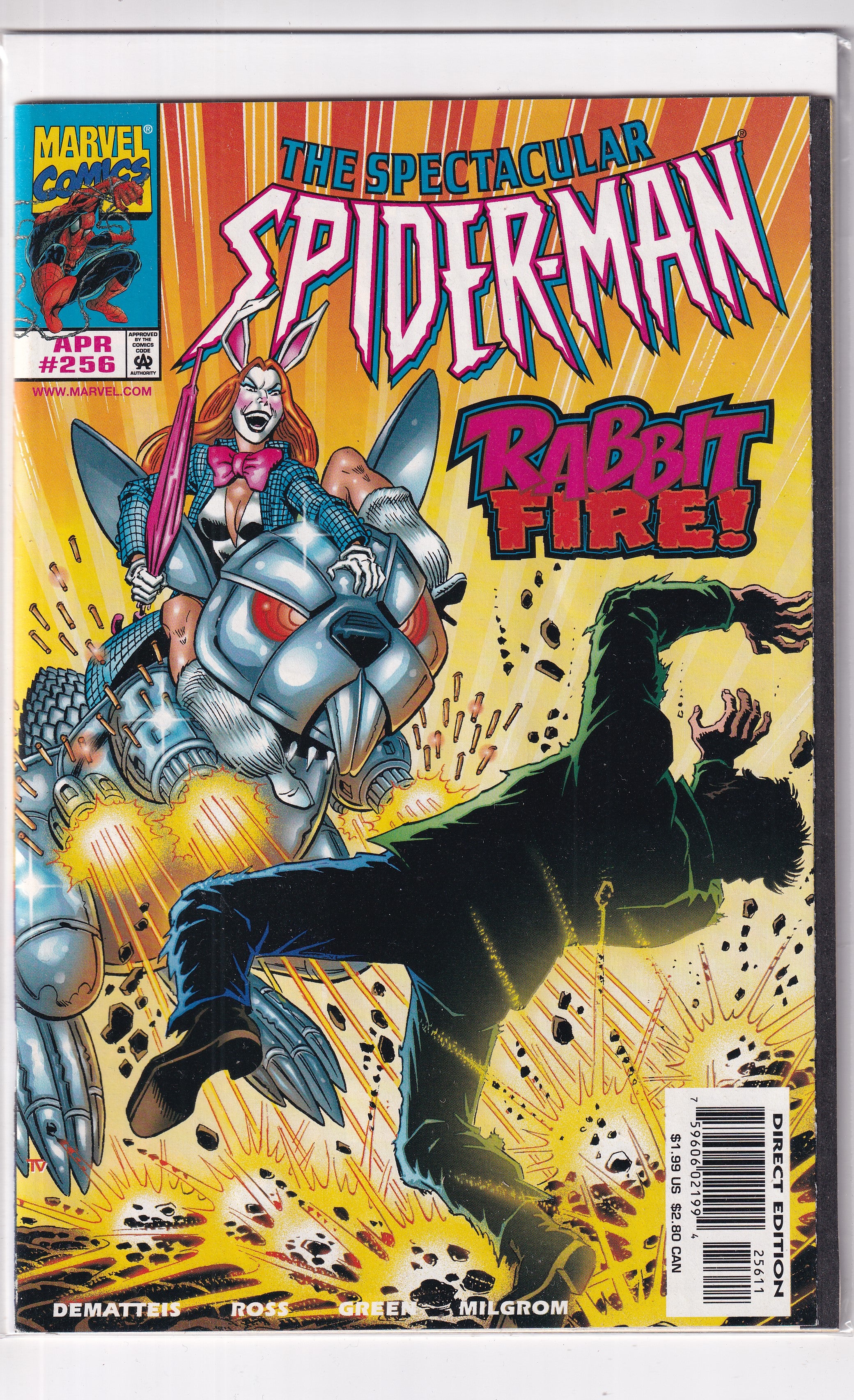 SPECTACULAR SPIDER-MAN #256 - Slab City Comics 