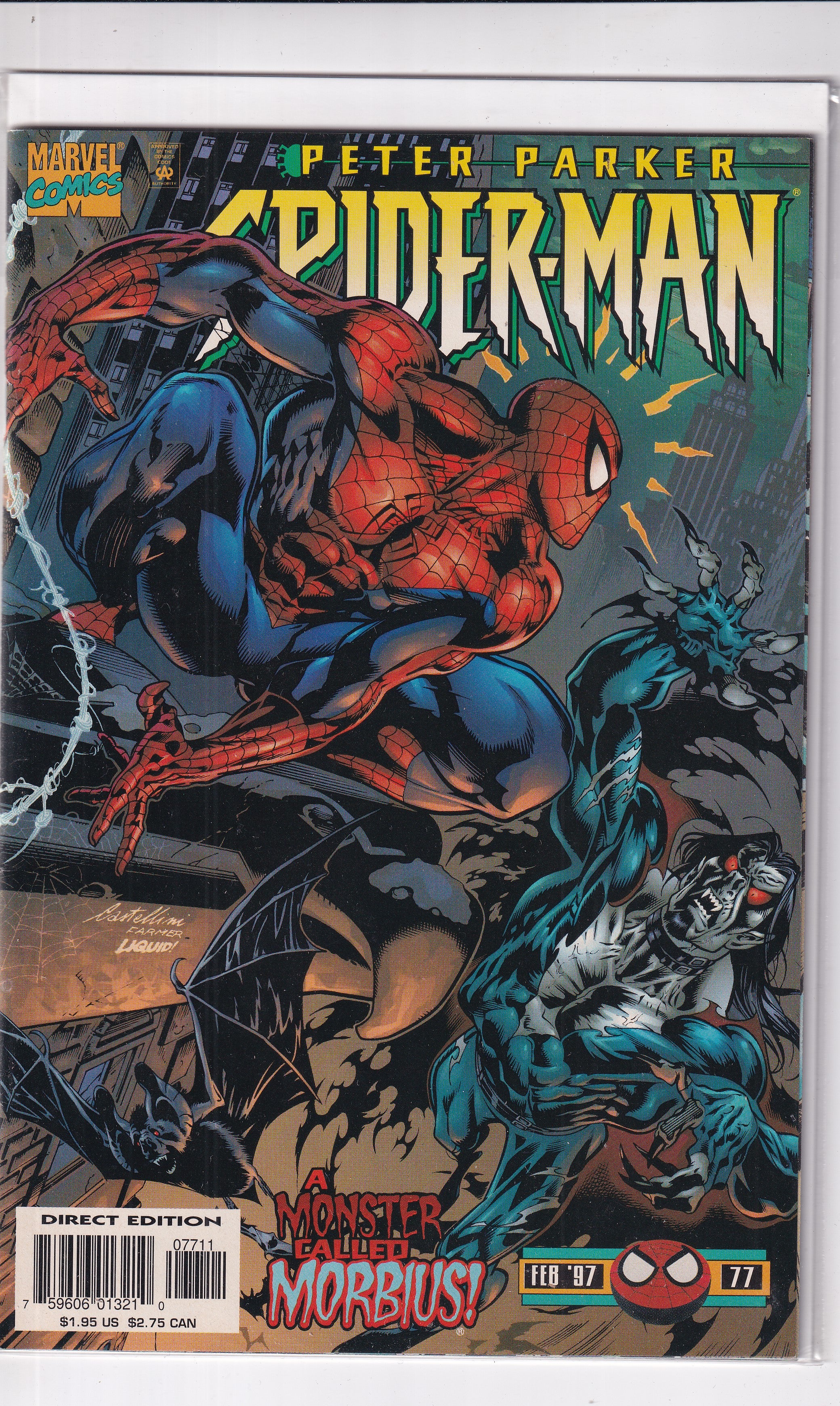Peter Parker SPIDER-MAN #77 - Slab City Comics 