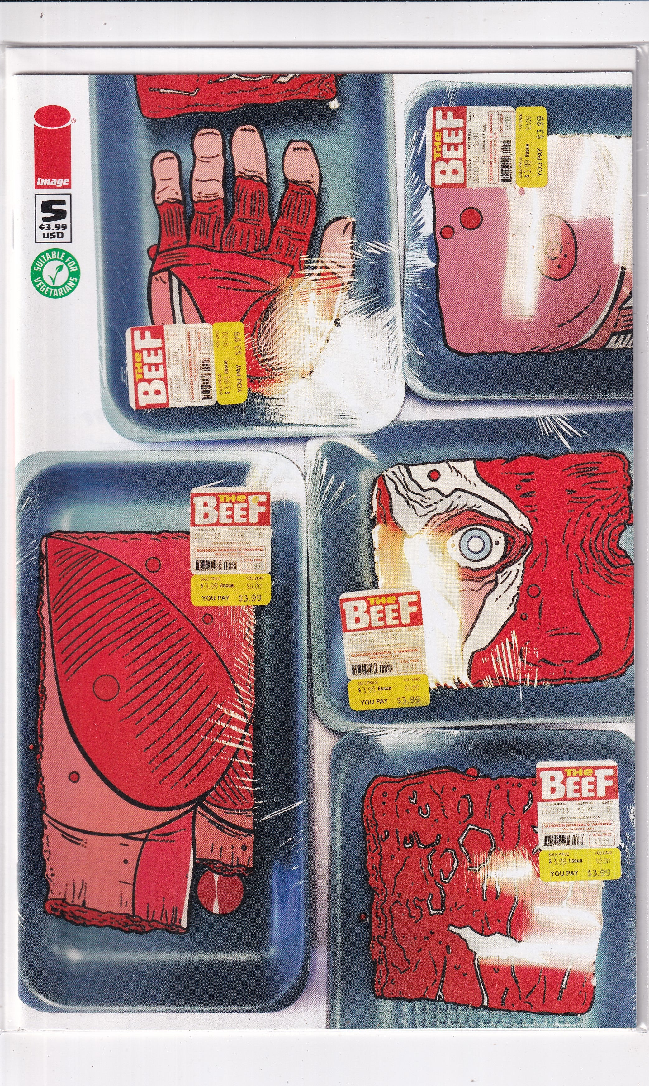 THE BEEF #5 - Slab City Comics 