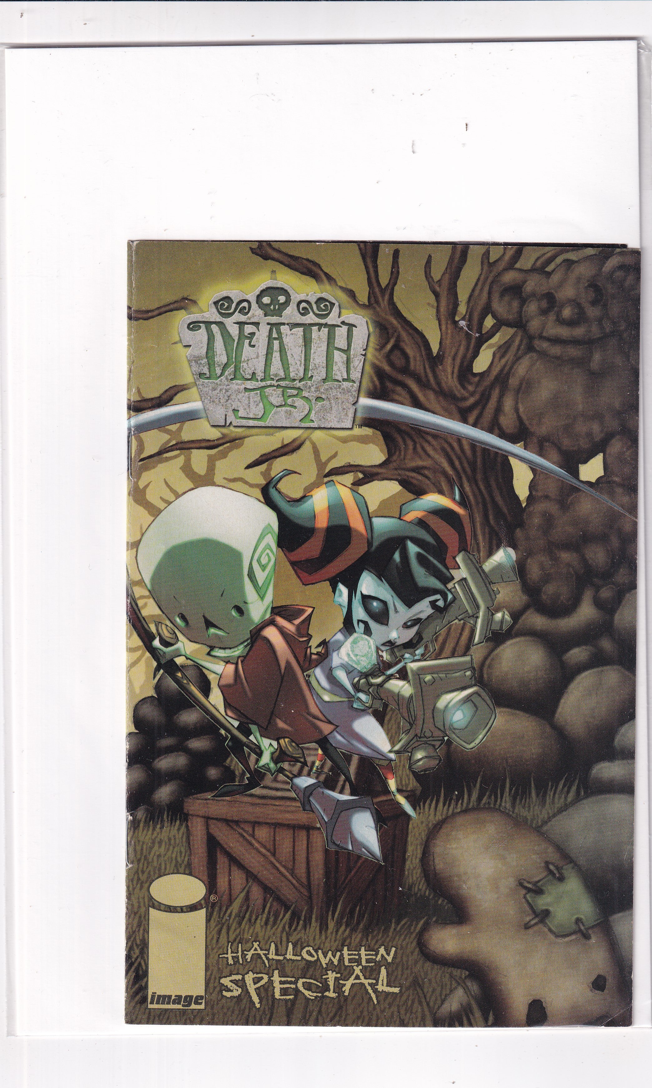 DEATH HALLOWEEN SPECIAL ASHCAN - Slab City Comics 