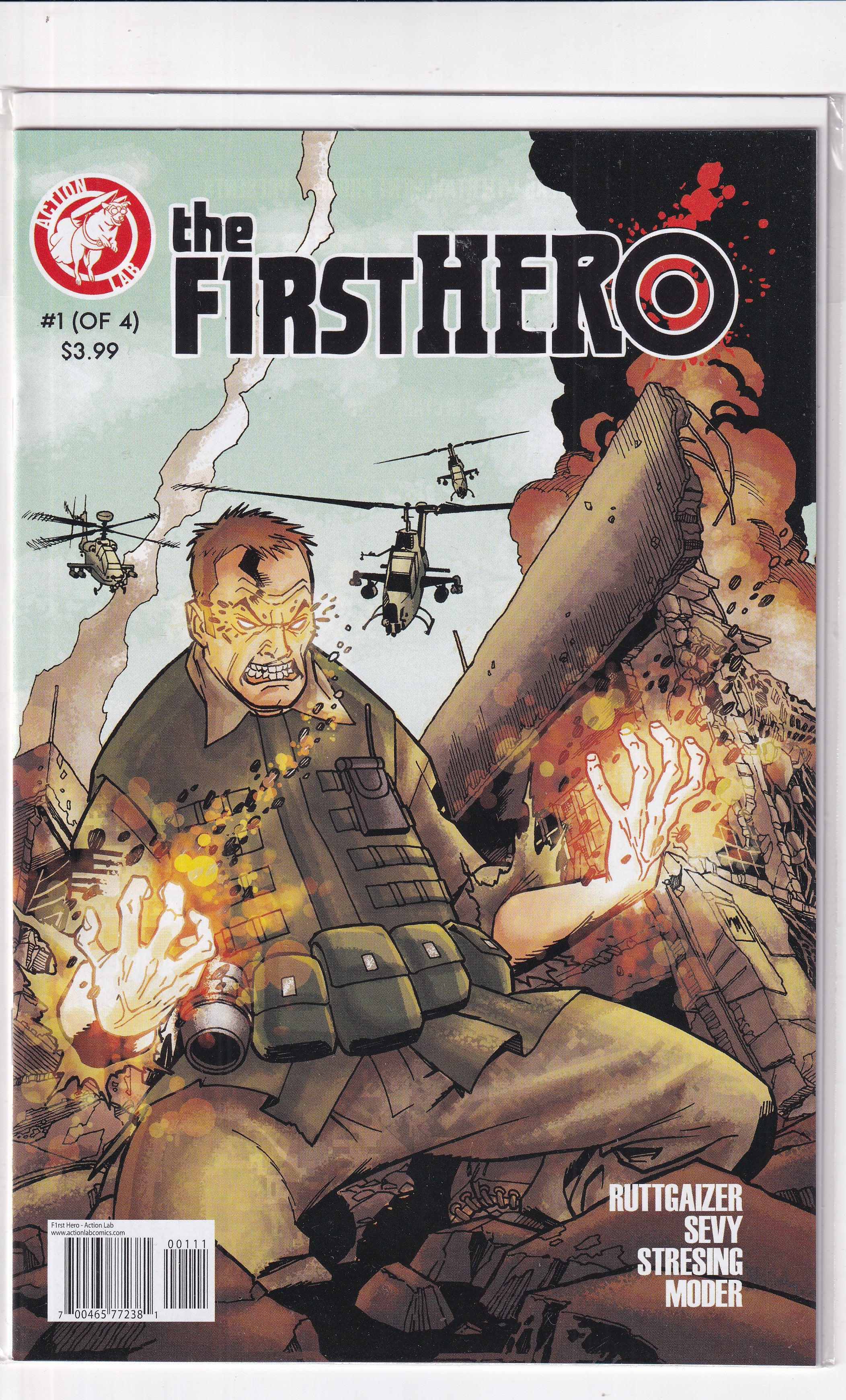 THE FIRSTHERO #1 - Slab City Comics 