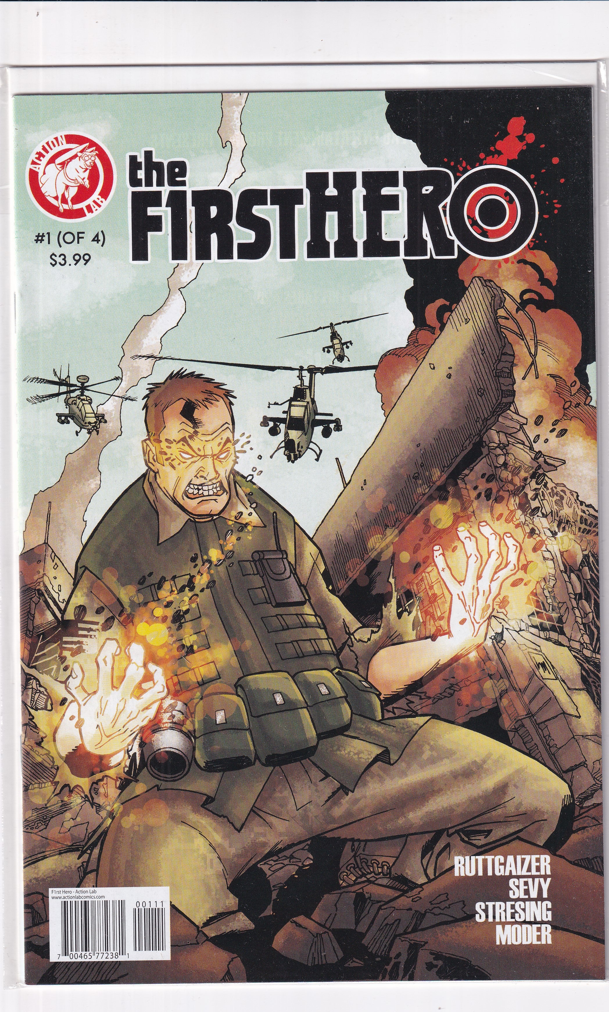 THE FIRSTHERO #1 - Slab City Comics 