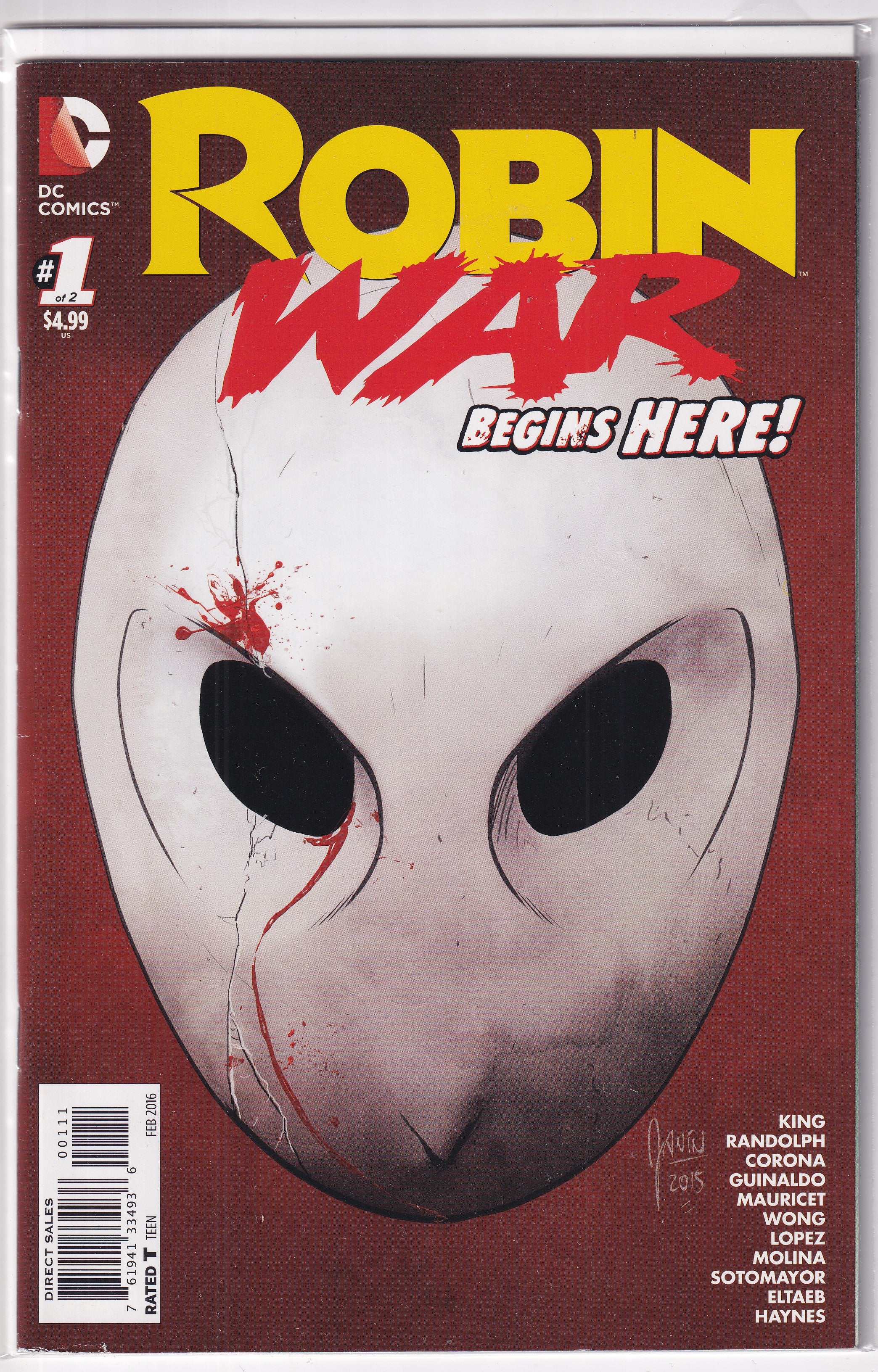 ROBIN WAR #1 - Slab City Comics 