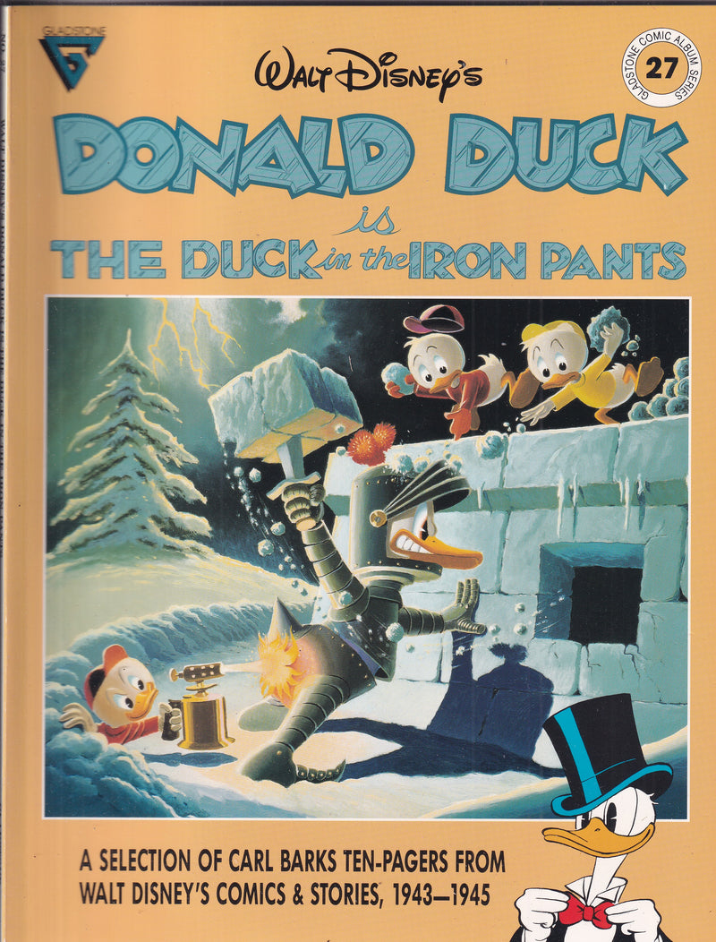 DONALD DUCK IS THE DUCK IN THE IRON PANTS