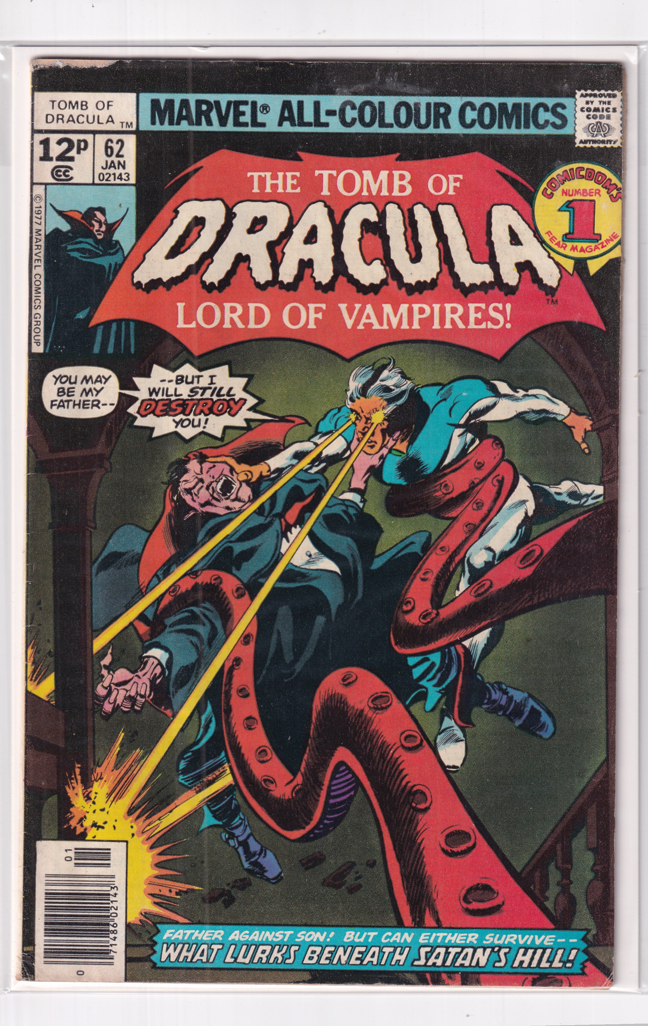 TOMB OF DRACULA #62 - Slab City Comics 