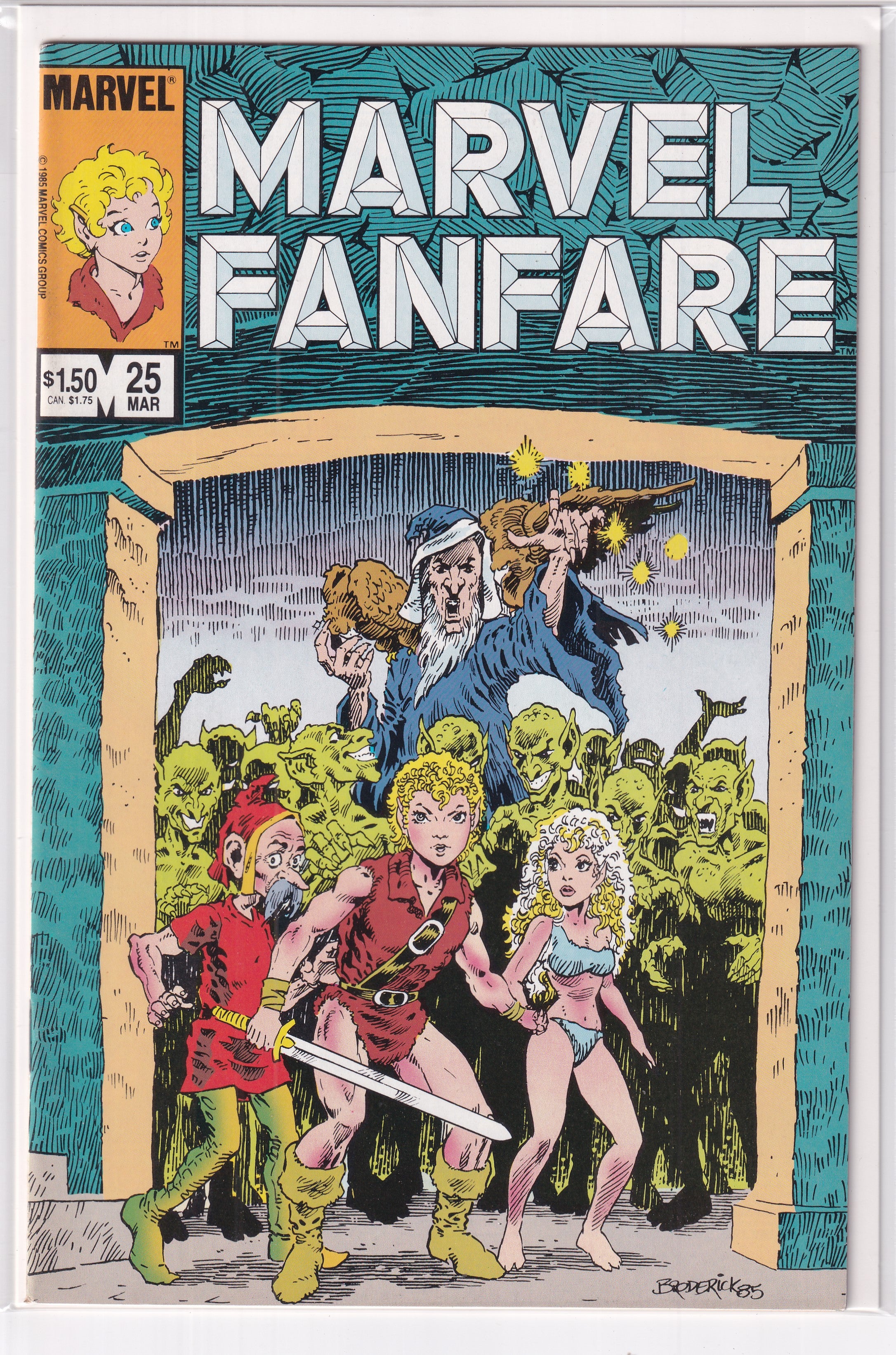 MARVEL FANFARE #25 - Slab City Comics 