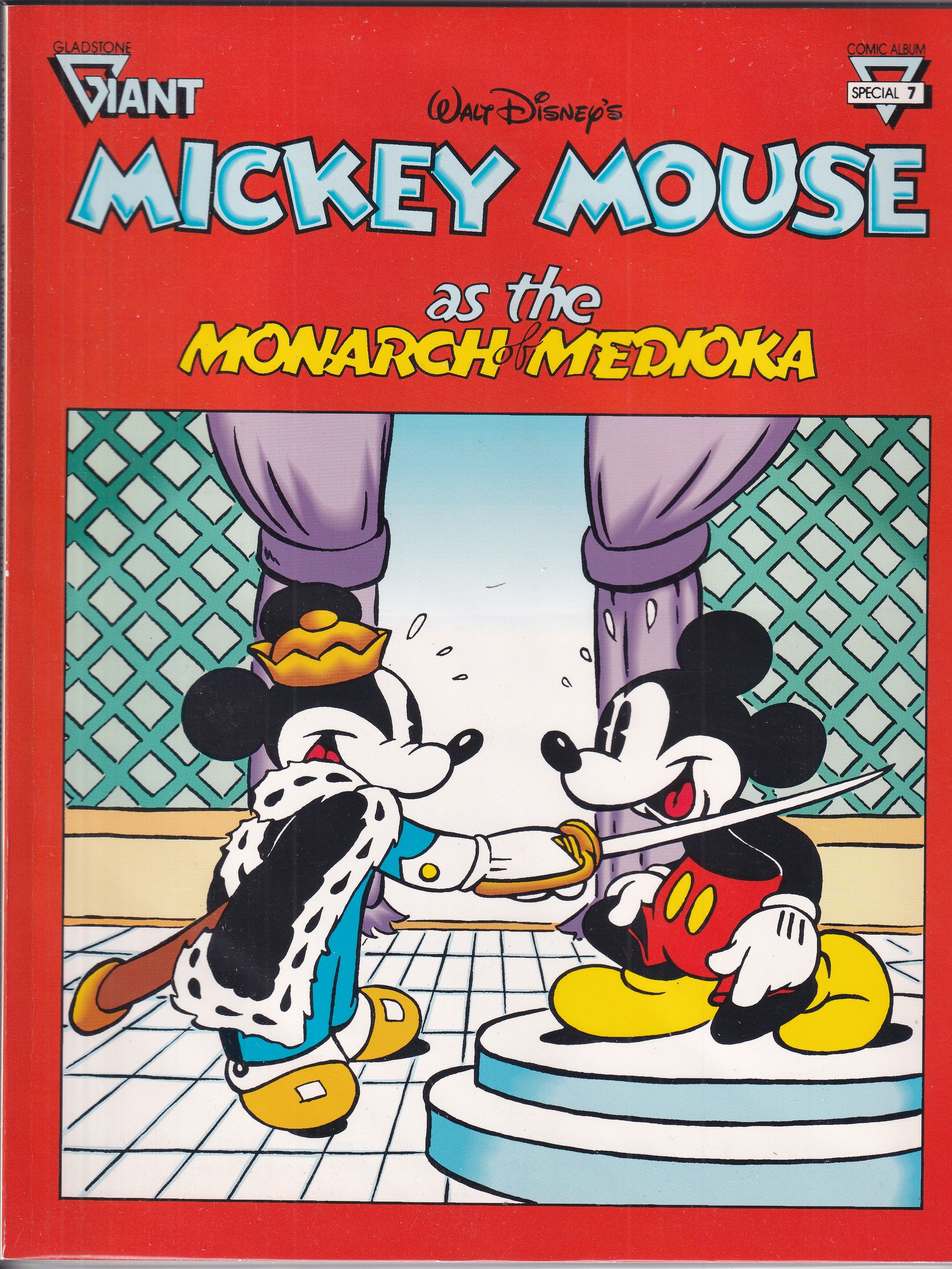 MIKCKEY MOUSE AS THE MONARCH OF MEDIOKA #7 - Slab City Comics 