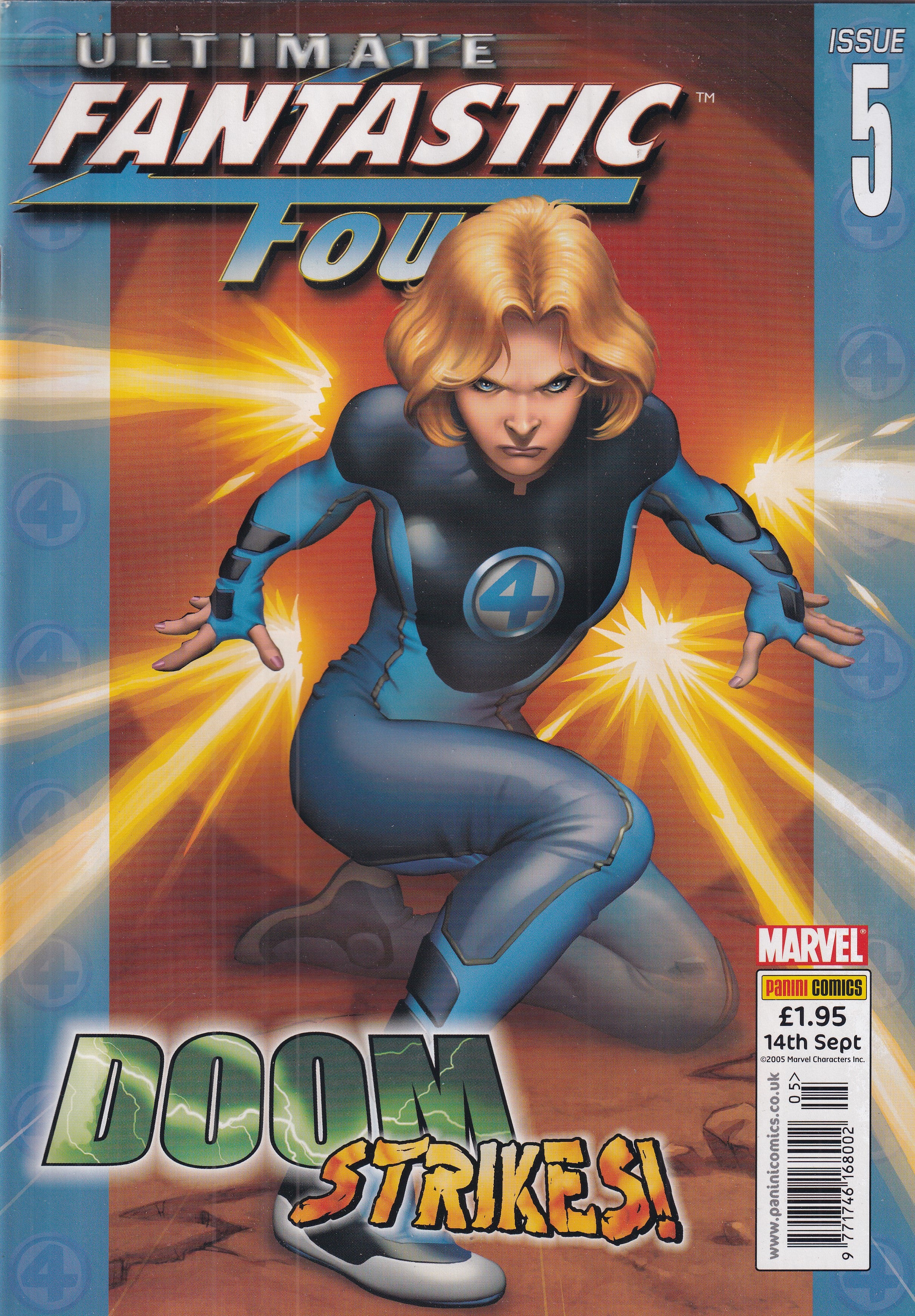 ULTIMATE FANTASTIC FOUR #5 - Slab City Comics 