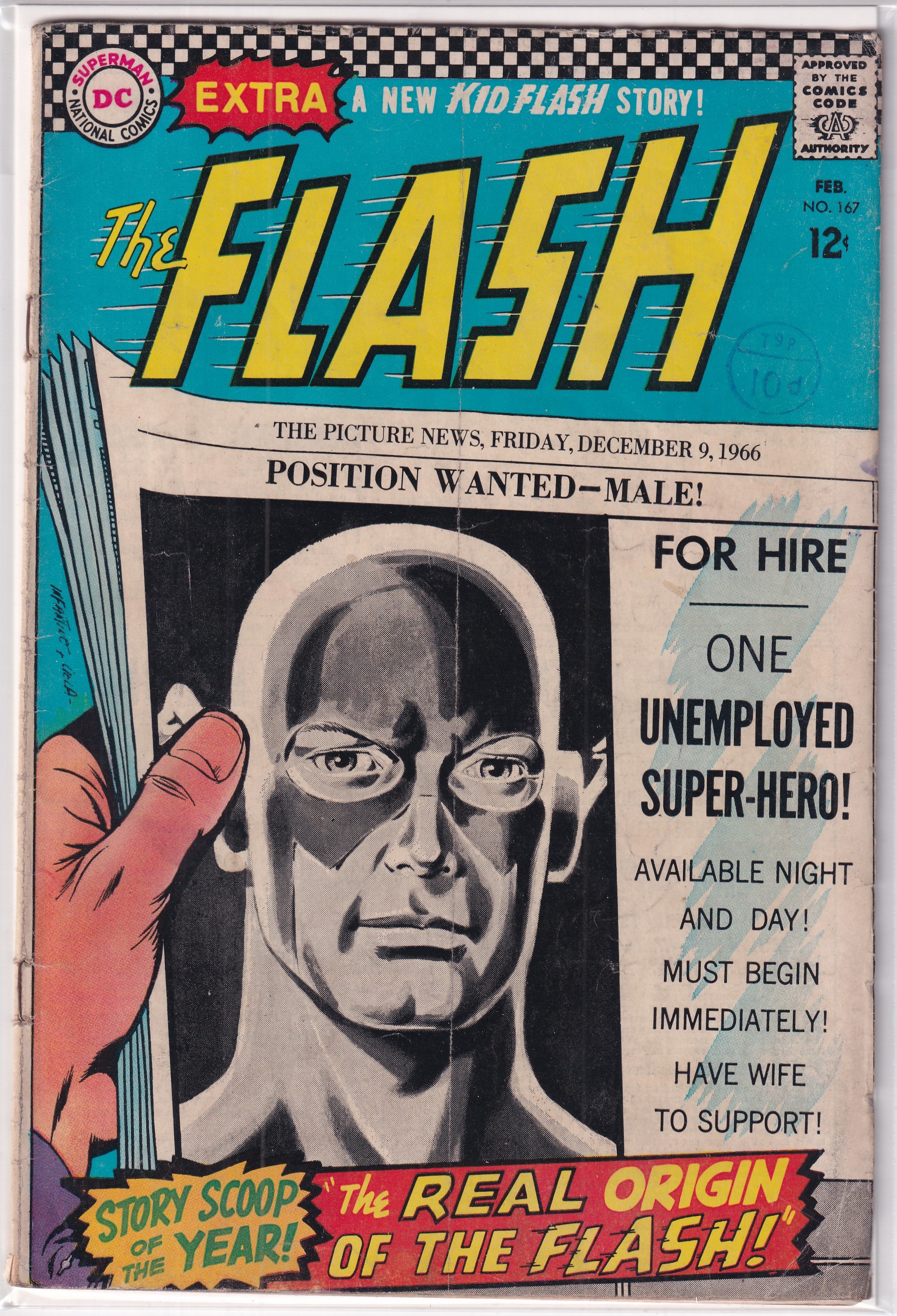 FLASH #167 - Slab City Comics 