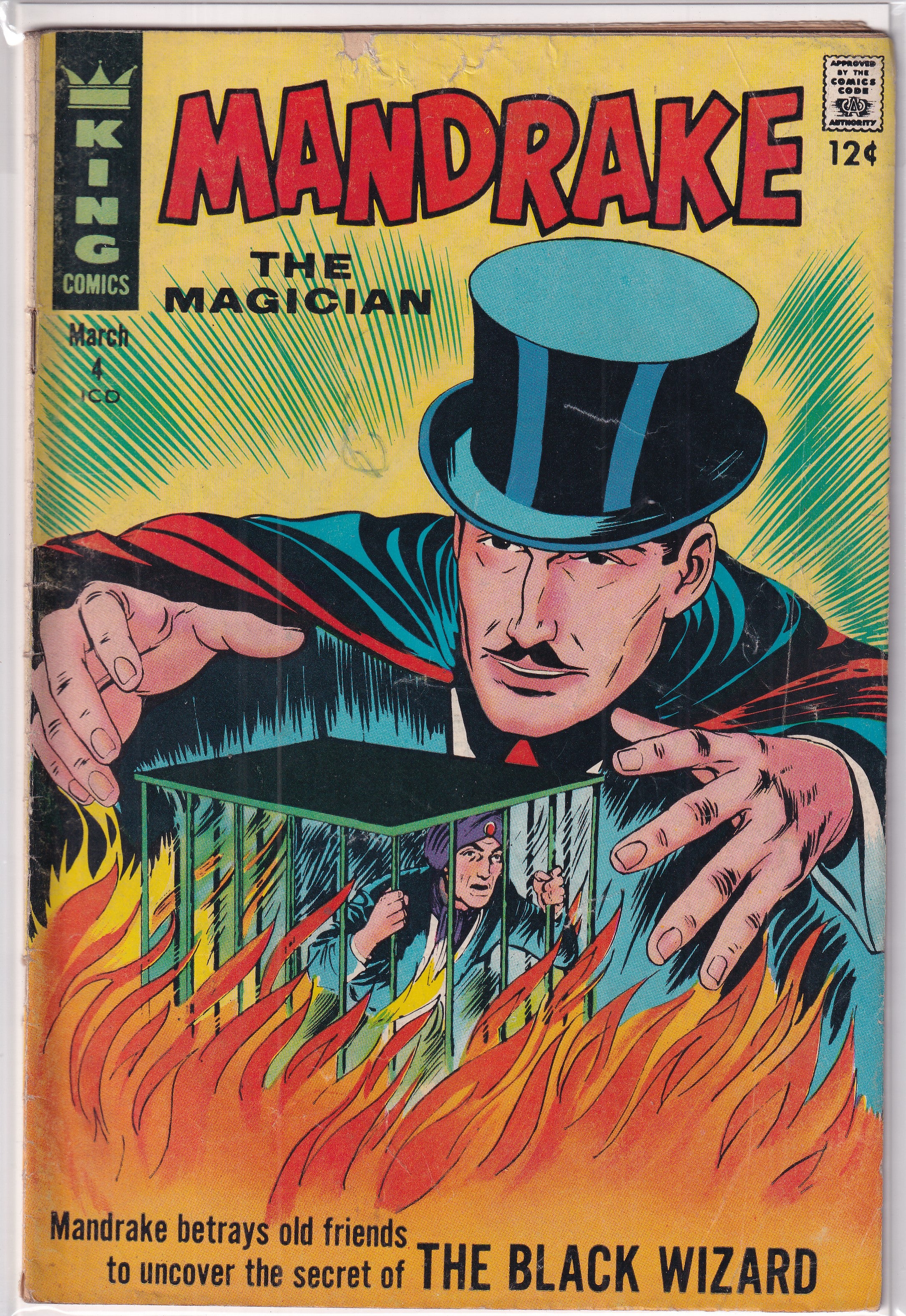 MANDRAKE #4 - Slab City Comics 