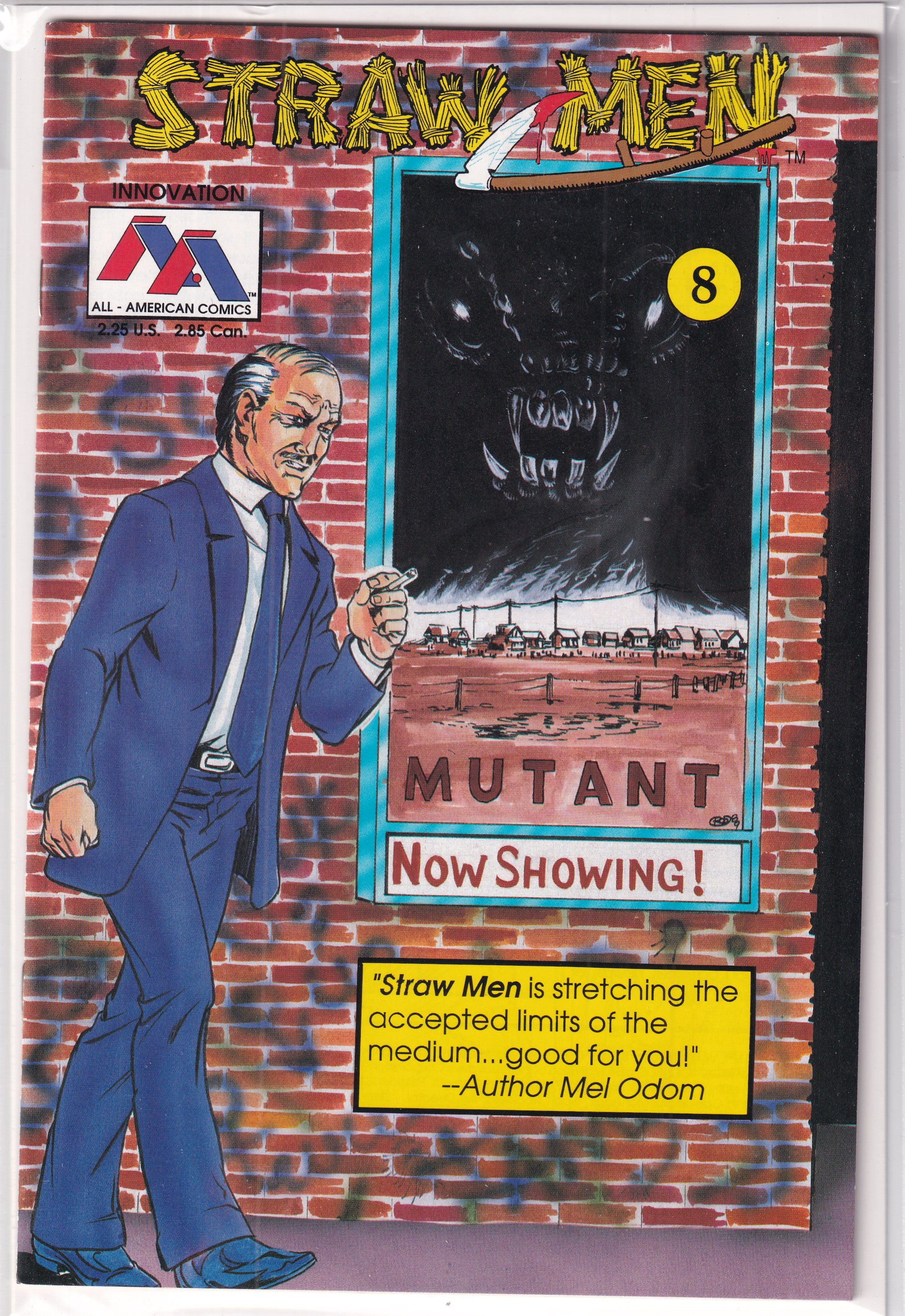 STRAW MEN #8 - Slab City Comics 