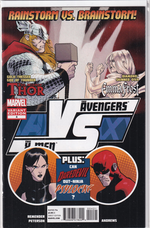 AVENGERS VS X-MEN #4 VARIANT - Slab City Comics 