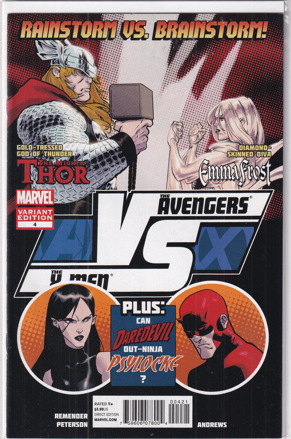 AVENGERS VS X-MEN #4 VARIANT - Slab City Comics 
