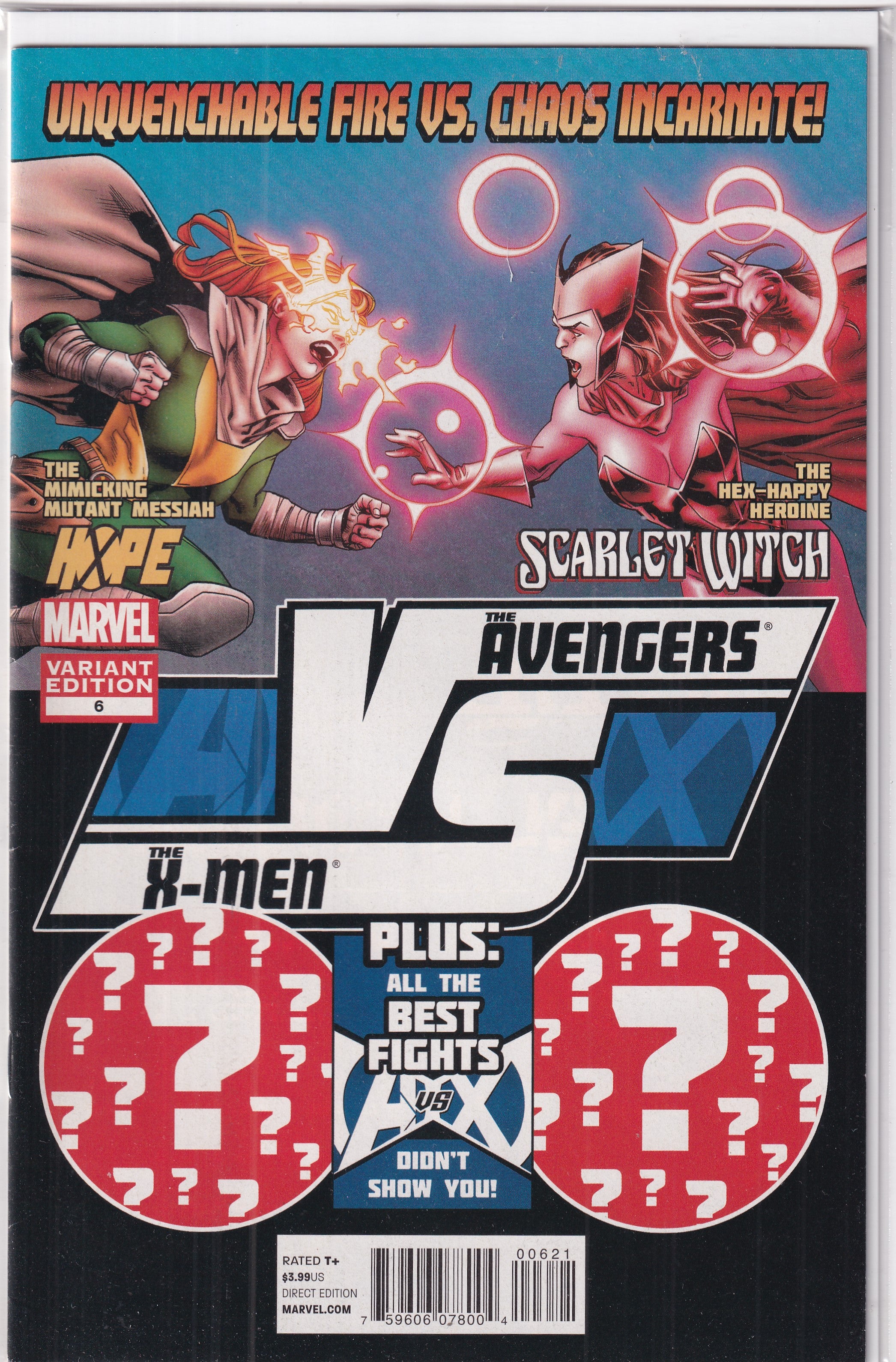 AVENGERS VS X-MEN #6 VARIANT - Slab City Comics 