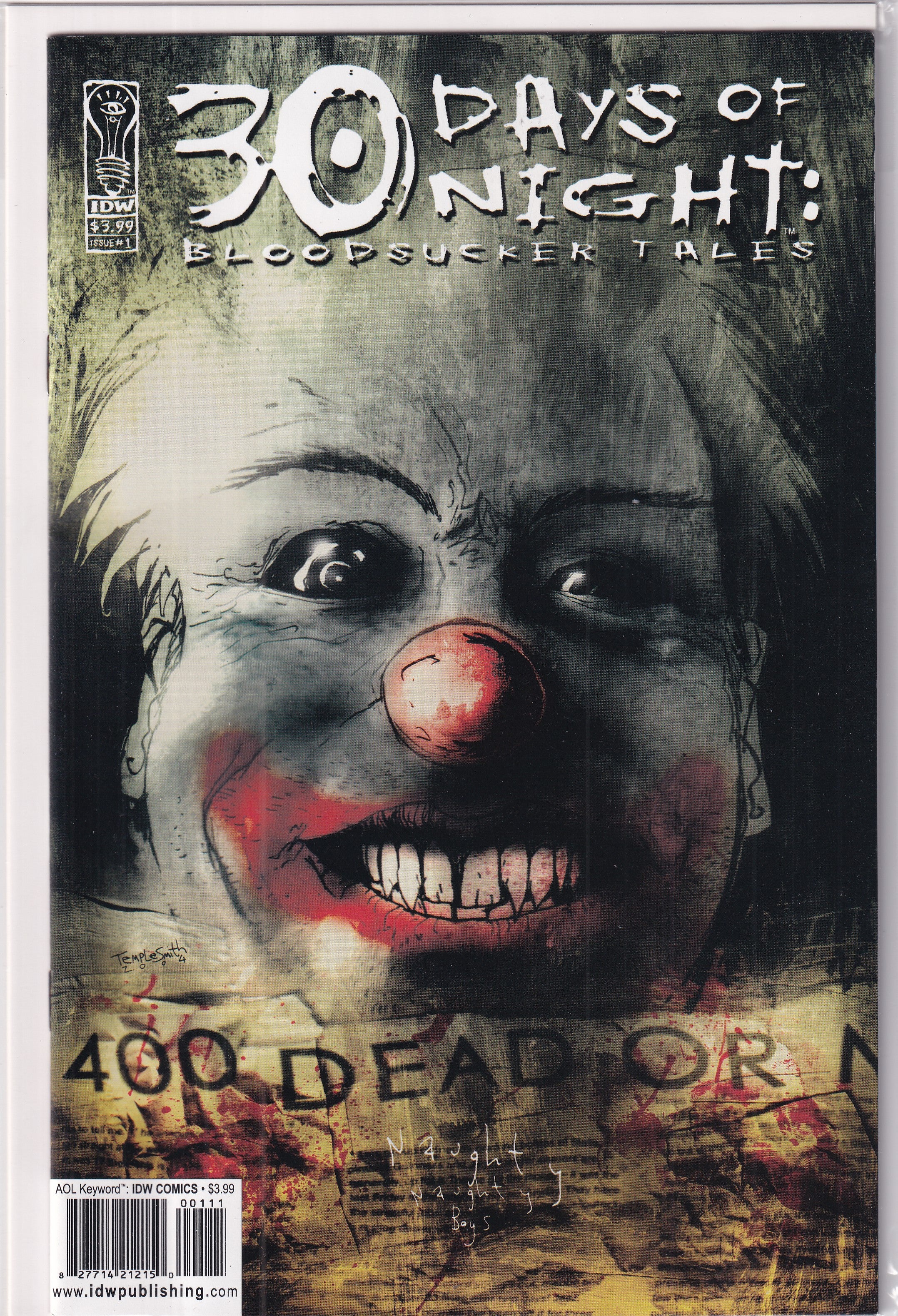 30 DAYS OF NIGHT BLOODSUCKER TALES #1 - Slab City Comics 