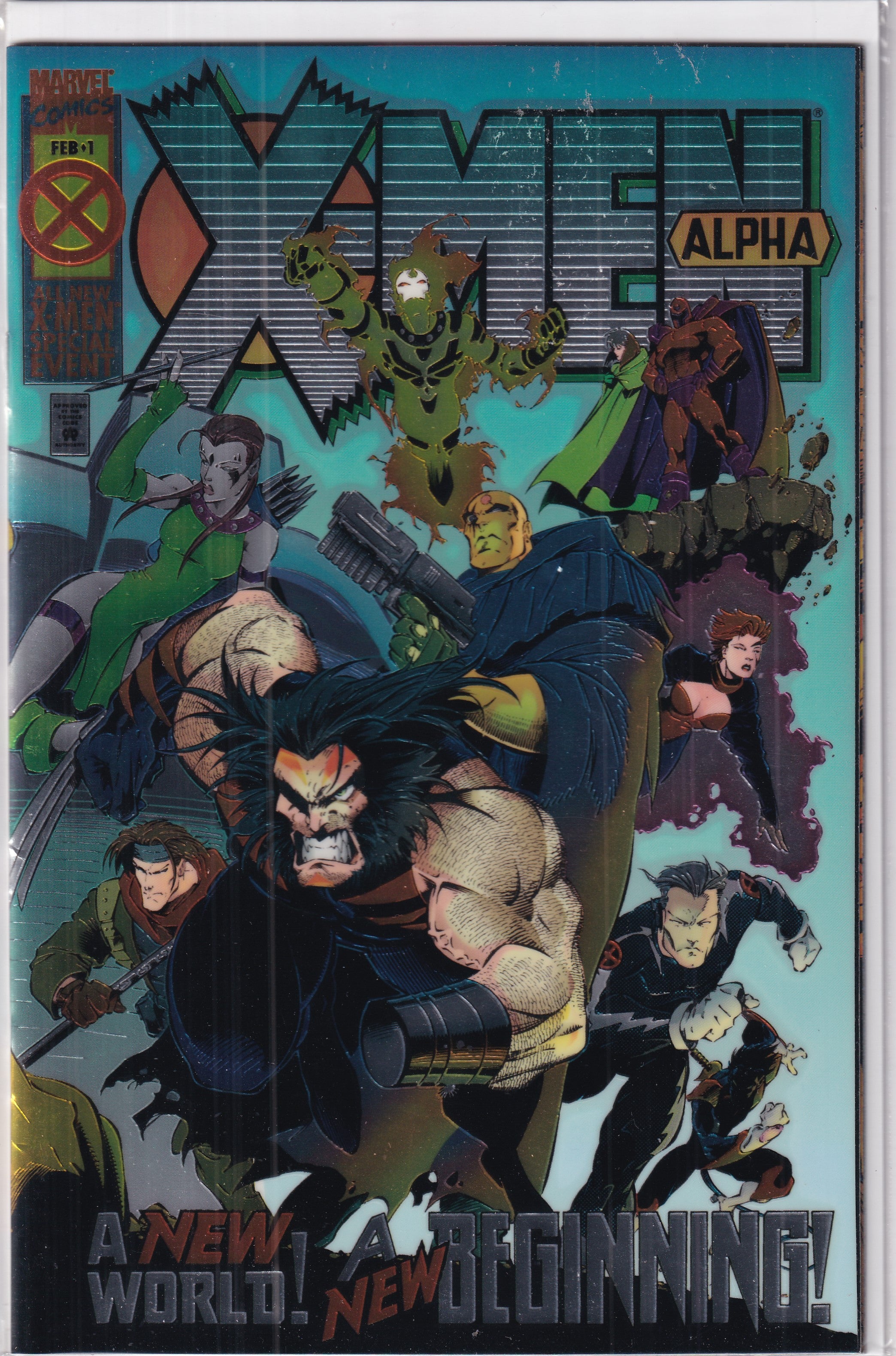 X-MEN ALPHA FOIL #1 - Slab City Comics 