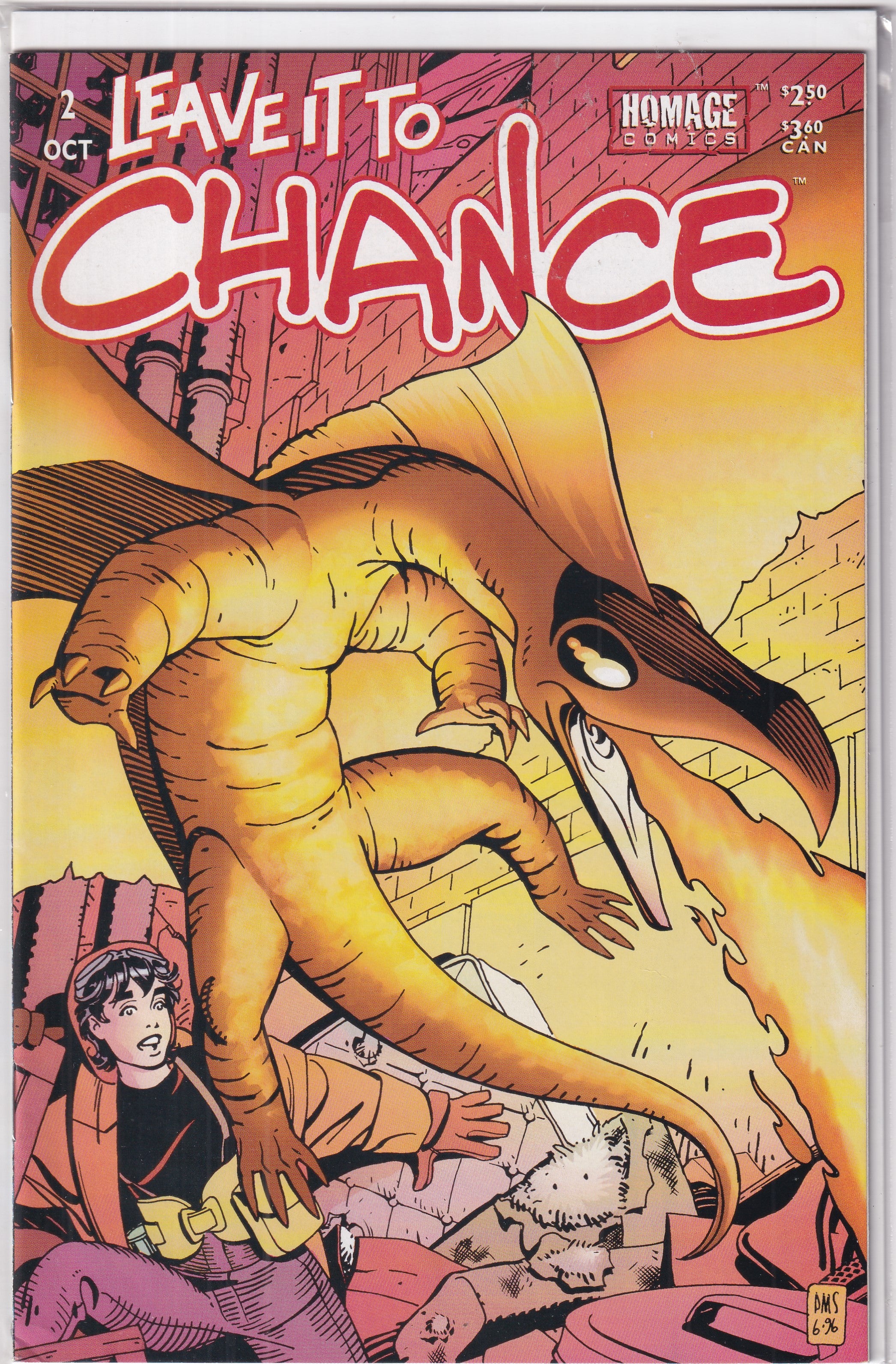 LEAVE IT TO CHANCE #2 - Slab City Comics 