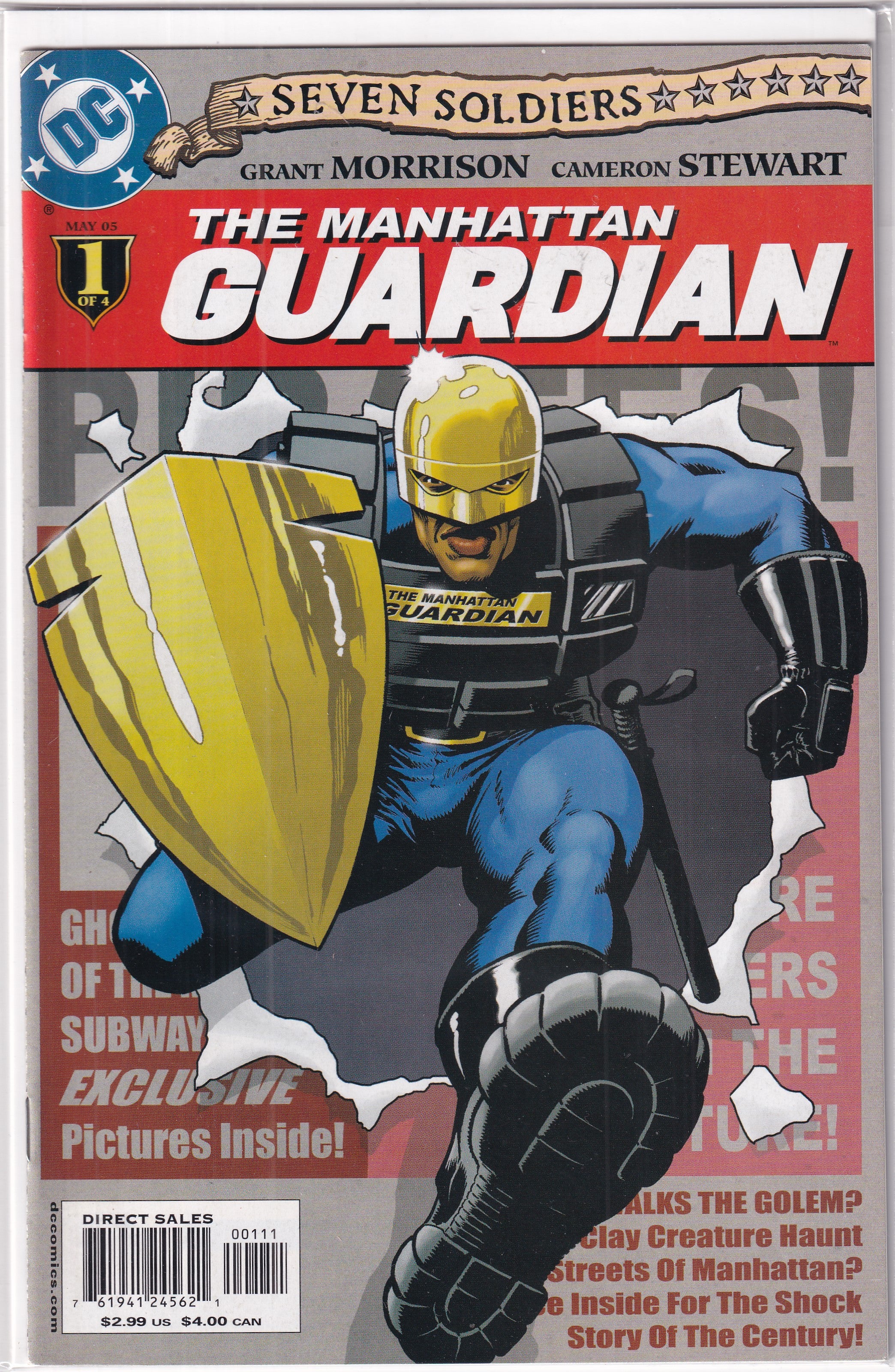 MANHATTAN GUARDIAN #1 - Slab City Comics 