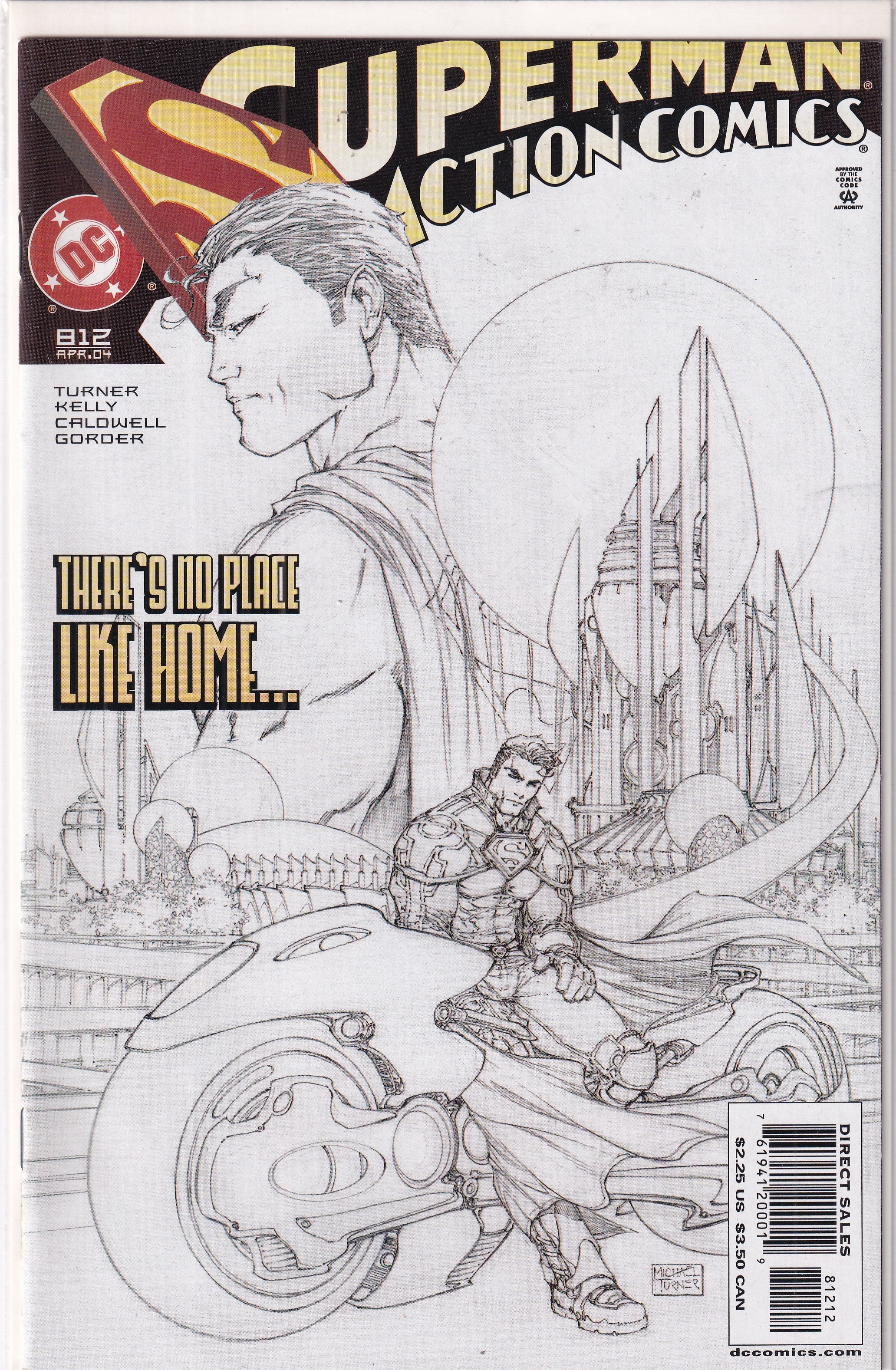 SUPERMAN ACTION COMICS #812 SKETCH - Slab City Comics 