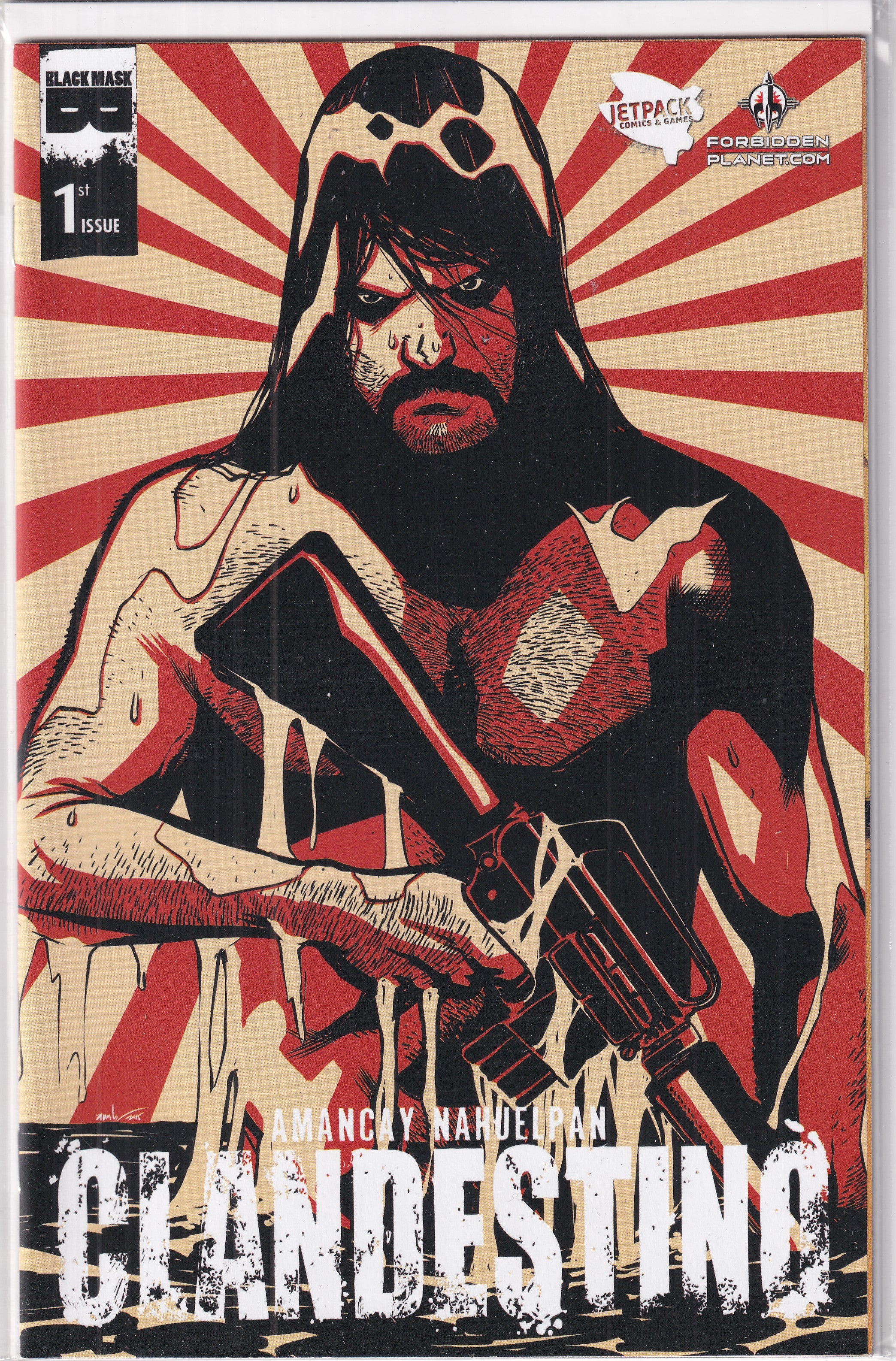 CLANDESTINO #1 JETPACK VARIANT - Slab City Comics 