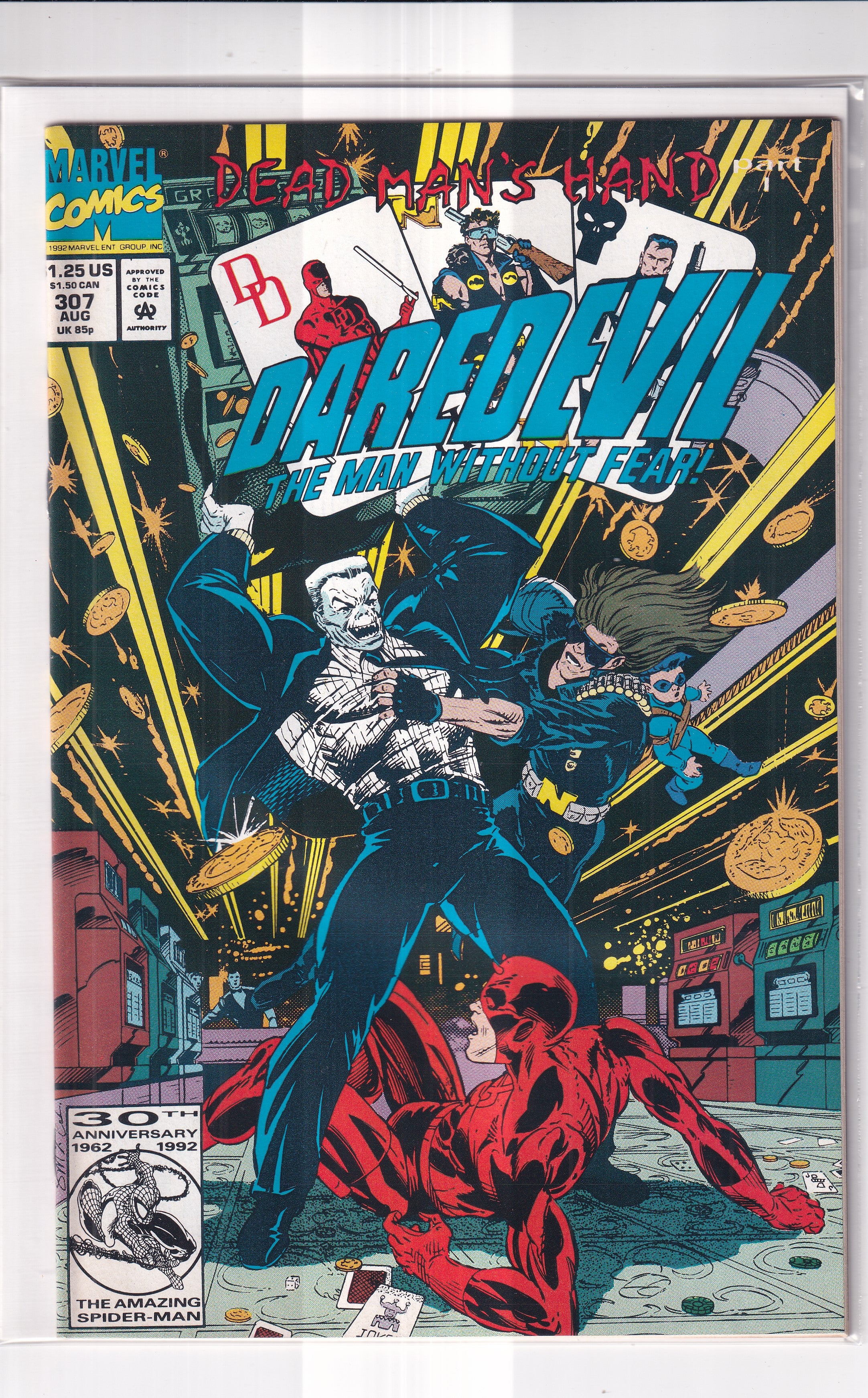 DEAD MAN'S HAND DAREDEVIL #307 - Slab City Comics 