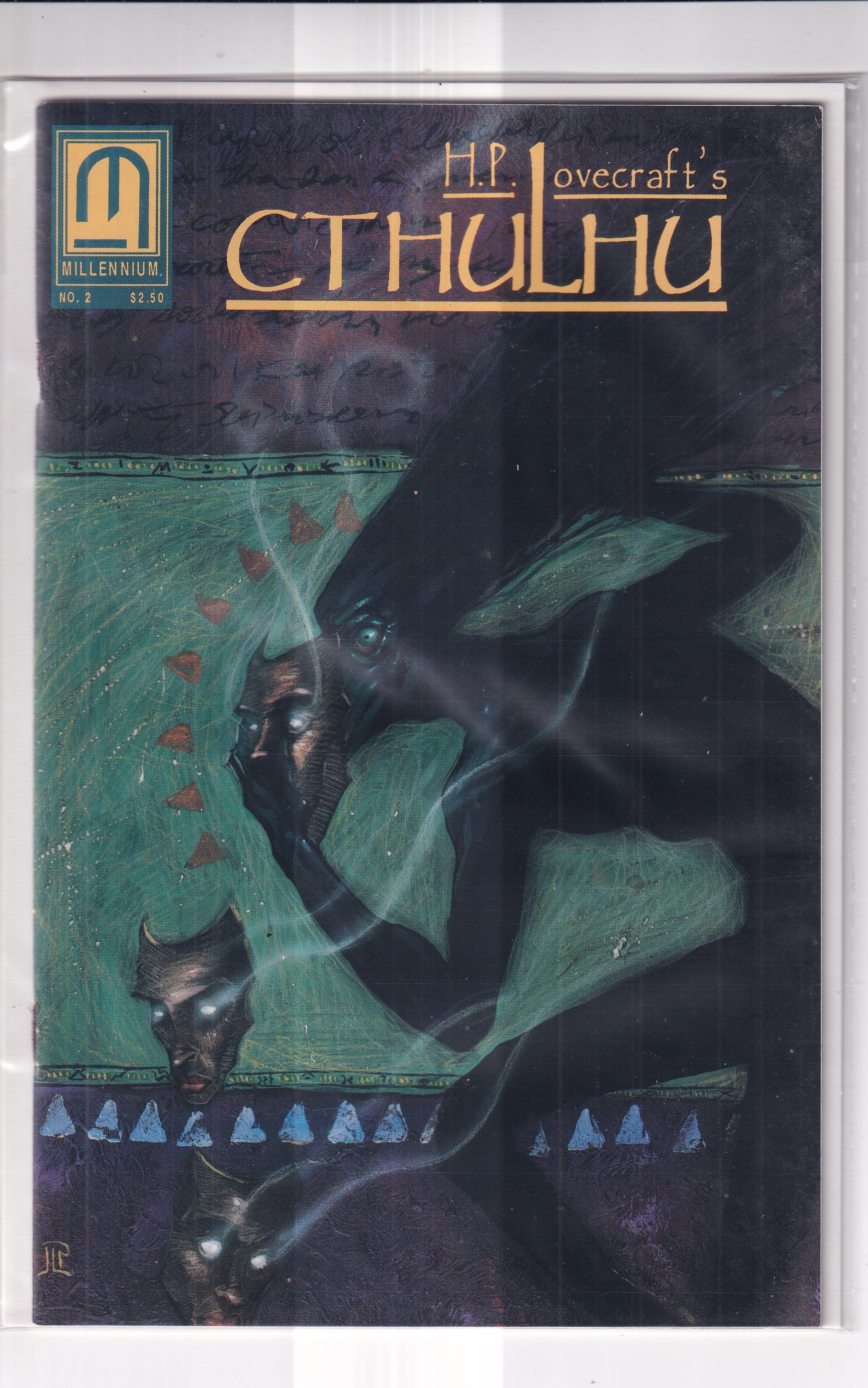 H.P. LOVECRAFT CTHULU #2 - Slab City Comics 