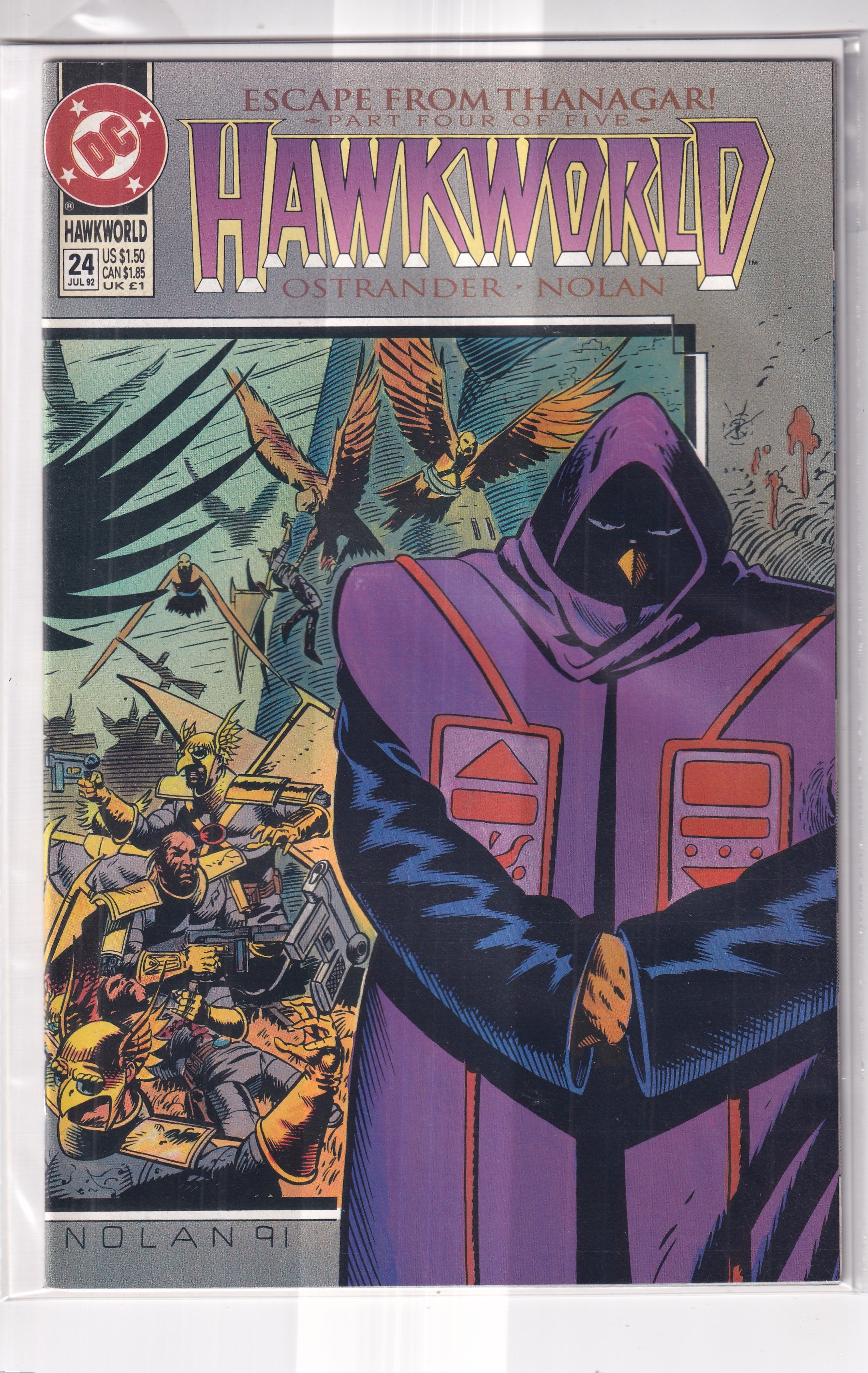 HAWKWORLD #24 - Slab City Comics 