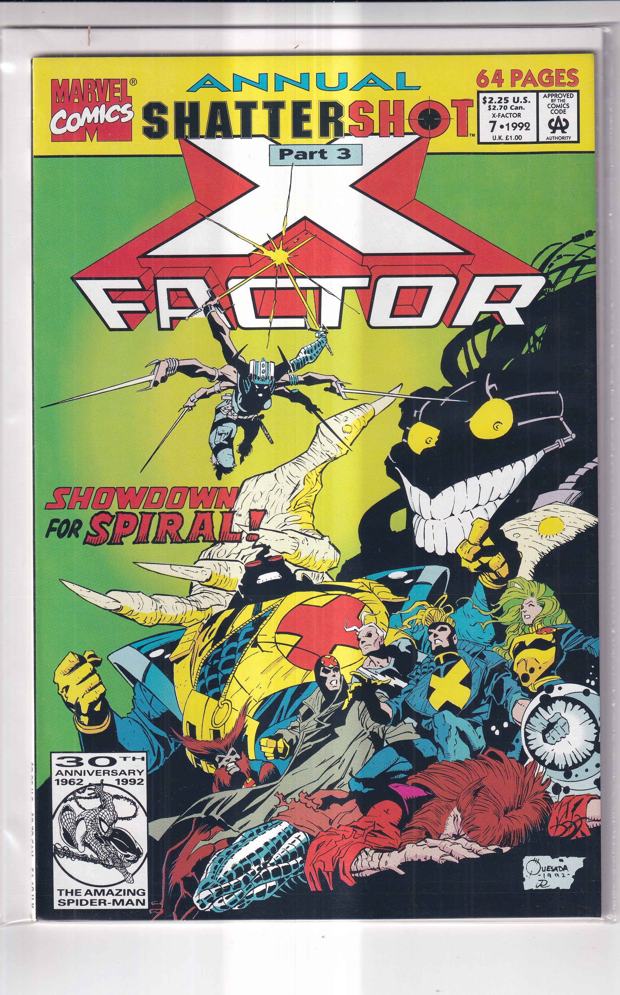 ANNUAL SHATTERSHOT X-MEN #3 - Slab City Comics 
