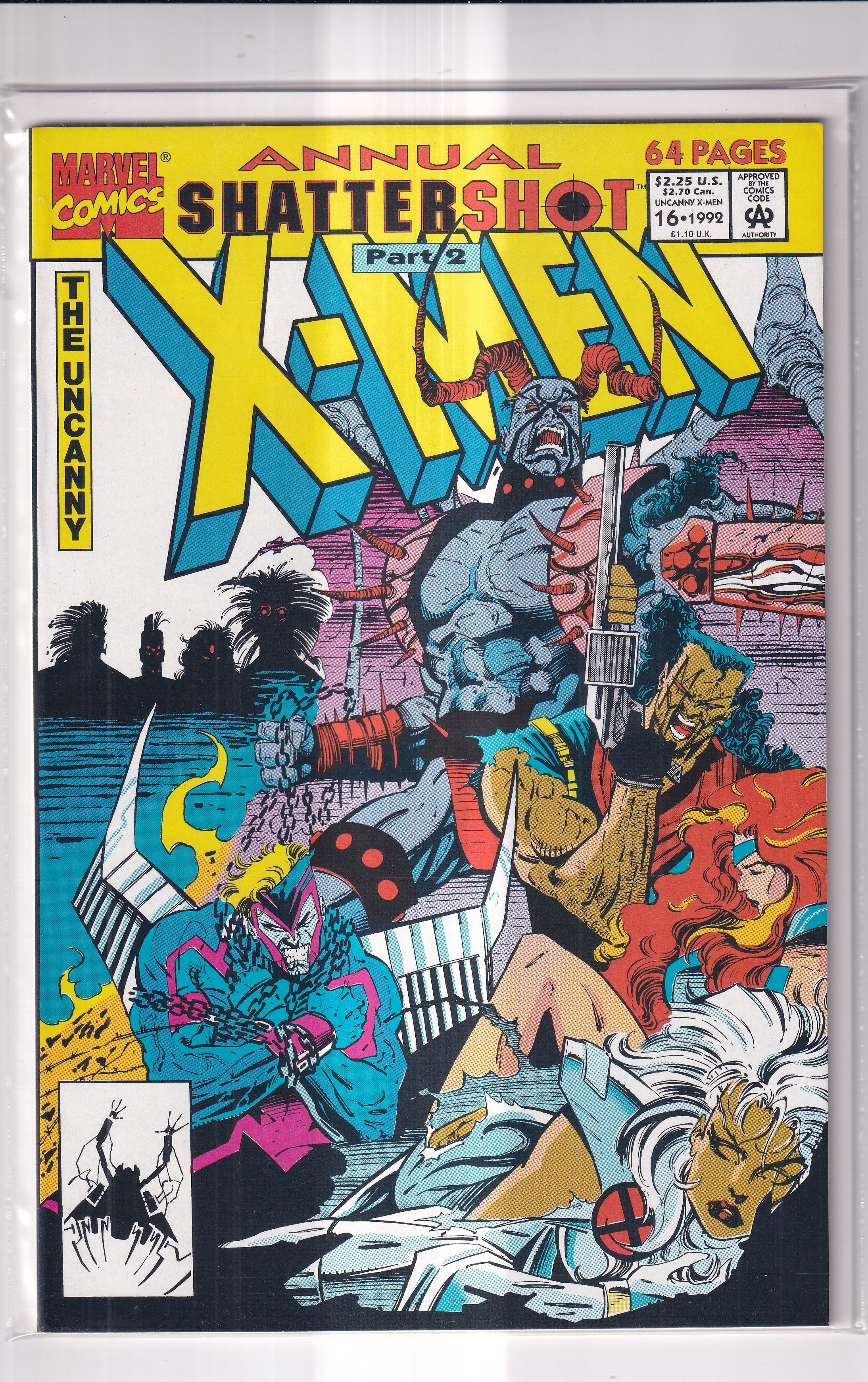 ANNUAL SHATTERSHOT X-MEN #2 - Slab City Comics 