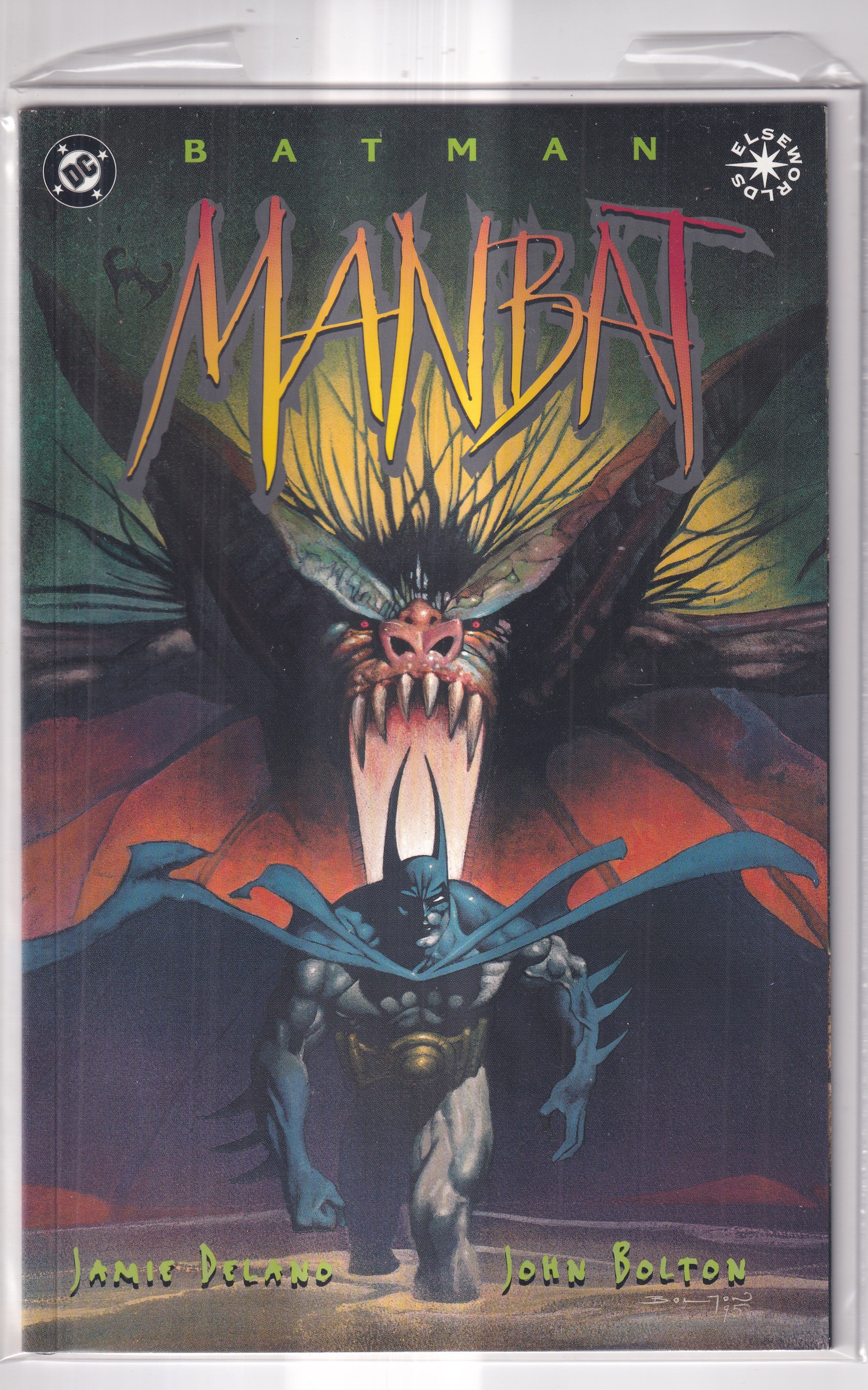 BATMAN MANBAT #1 - Slab City Comics 