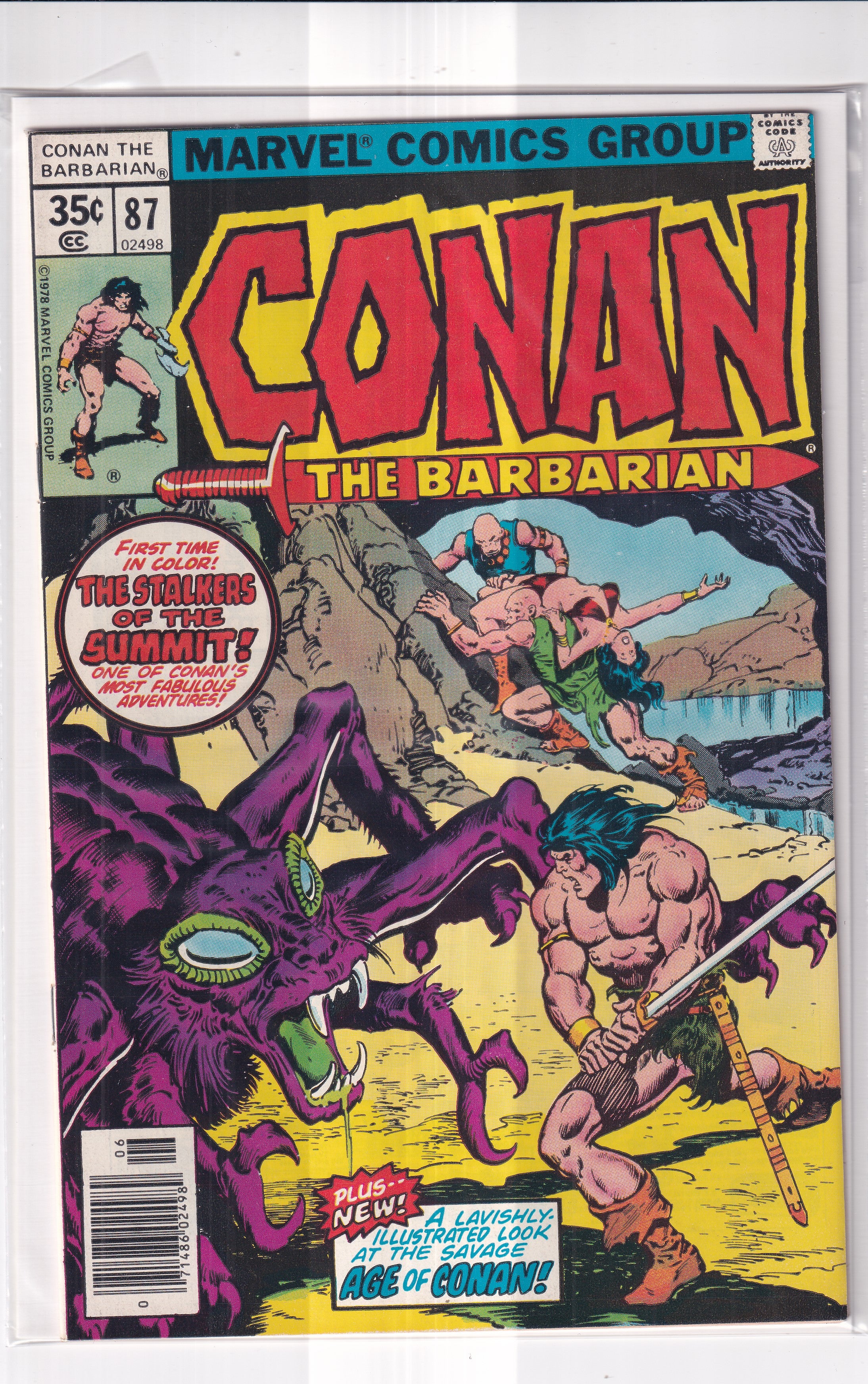 CONAN THE BARBARIAN #87 - Slab City Comics 