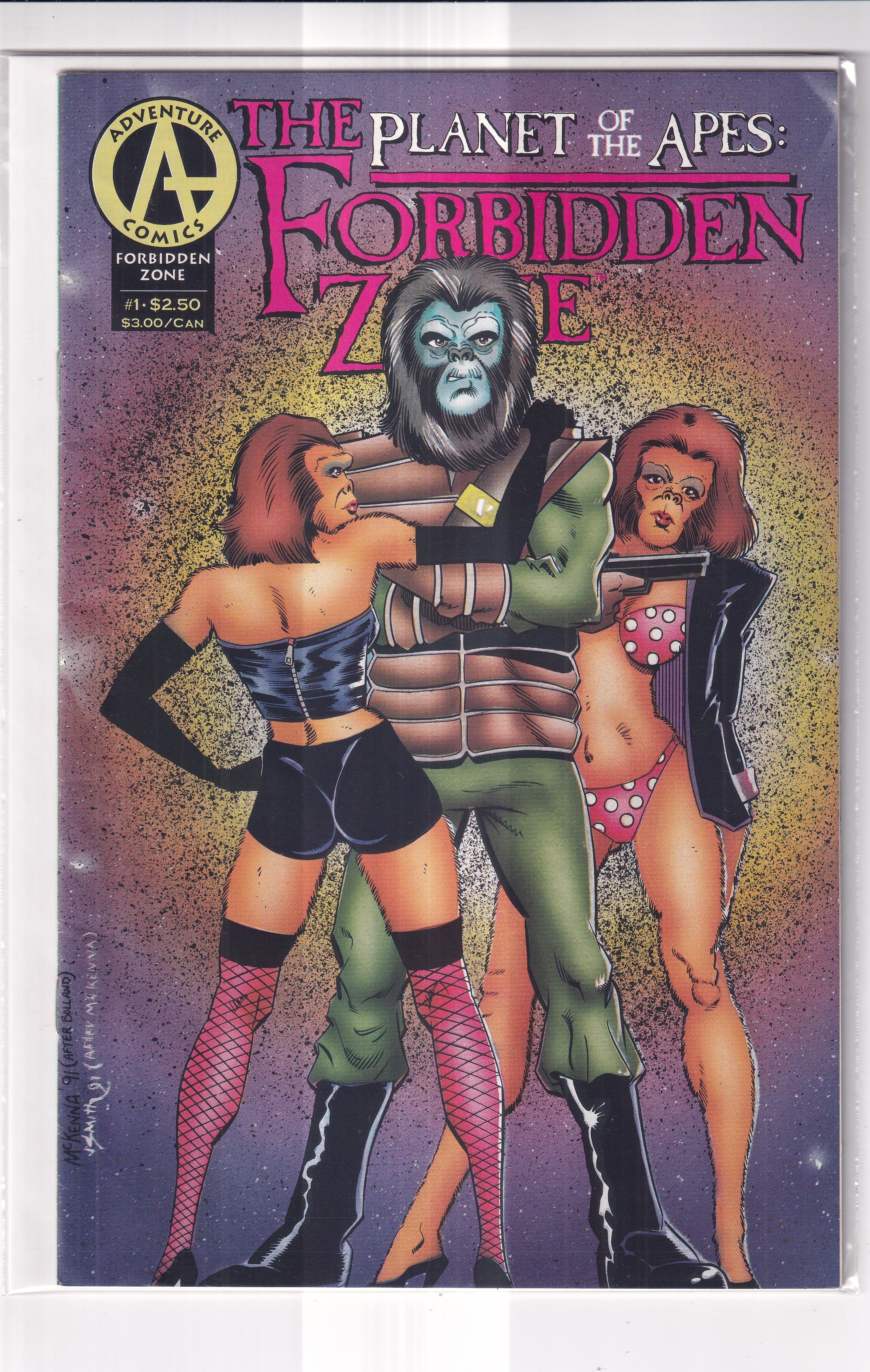 PLANET OF THR APES OF THE FORBIDDEN ZONE #1 - Slab City Comics 