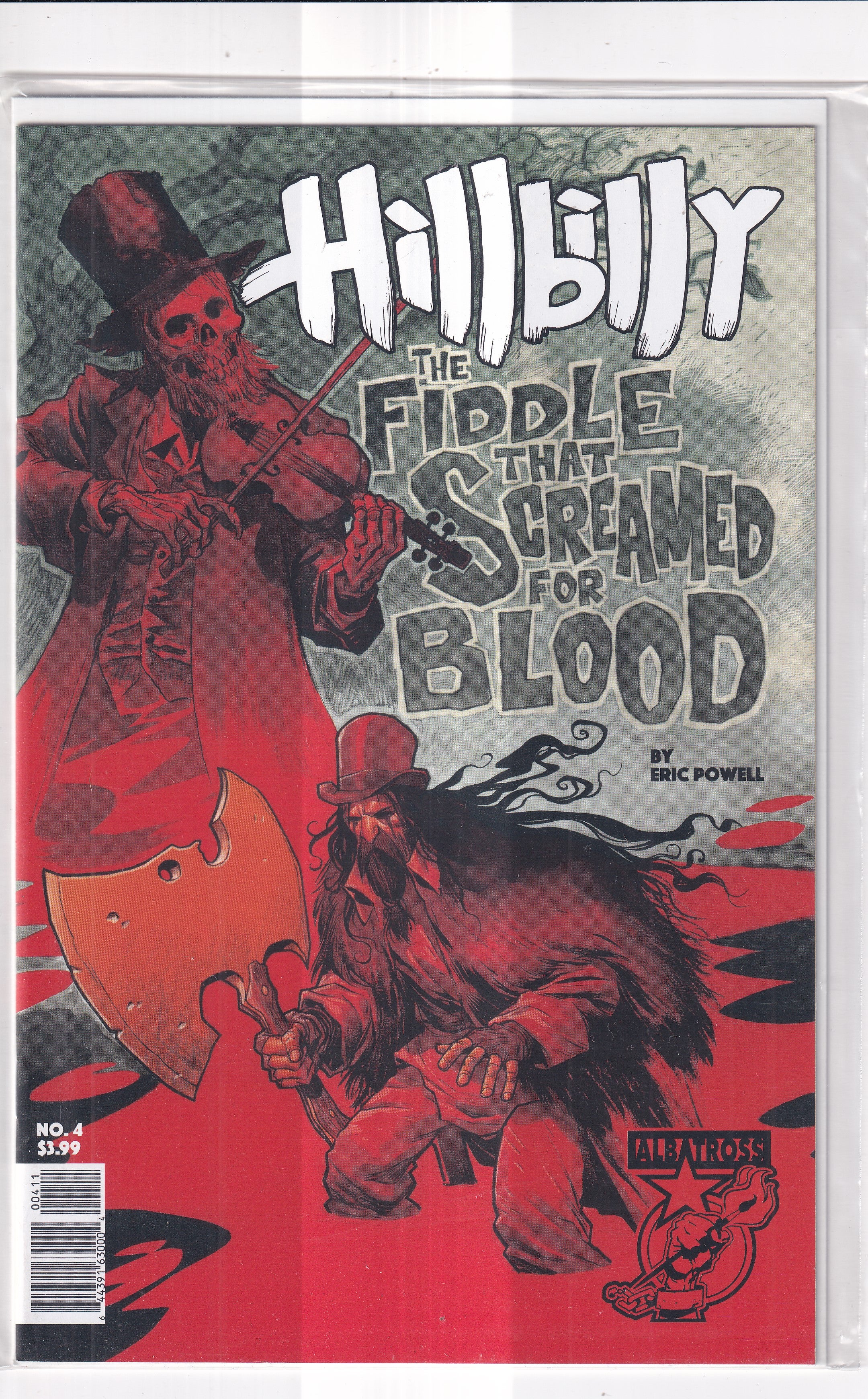 HILLBILLY THE FIDDLE THAT SCREAMED FOR BLOOD #4 - Slab City Comics 