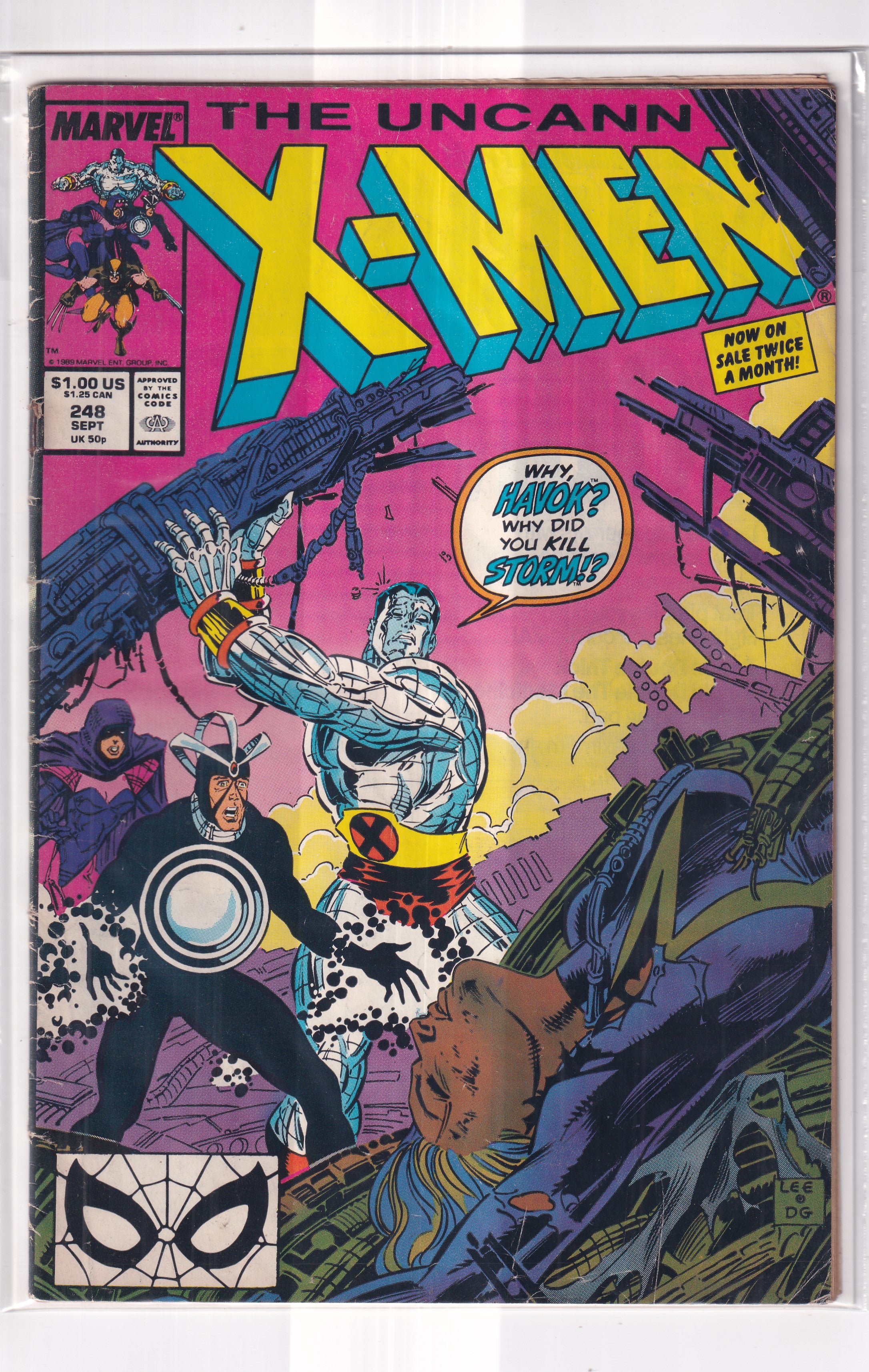 UNCANNY X-MEN #248 - Slab City Comics 