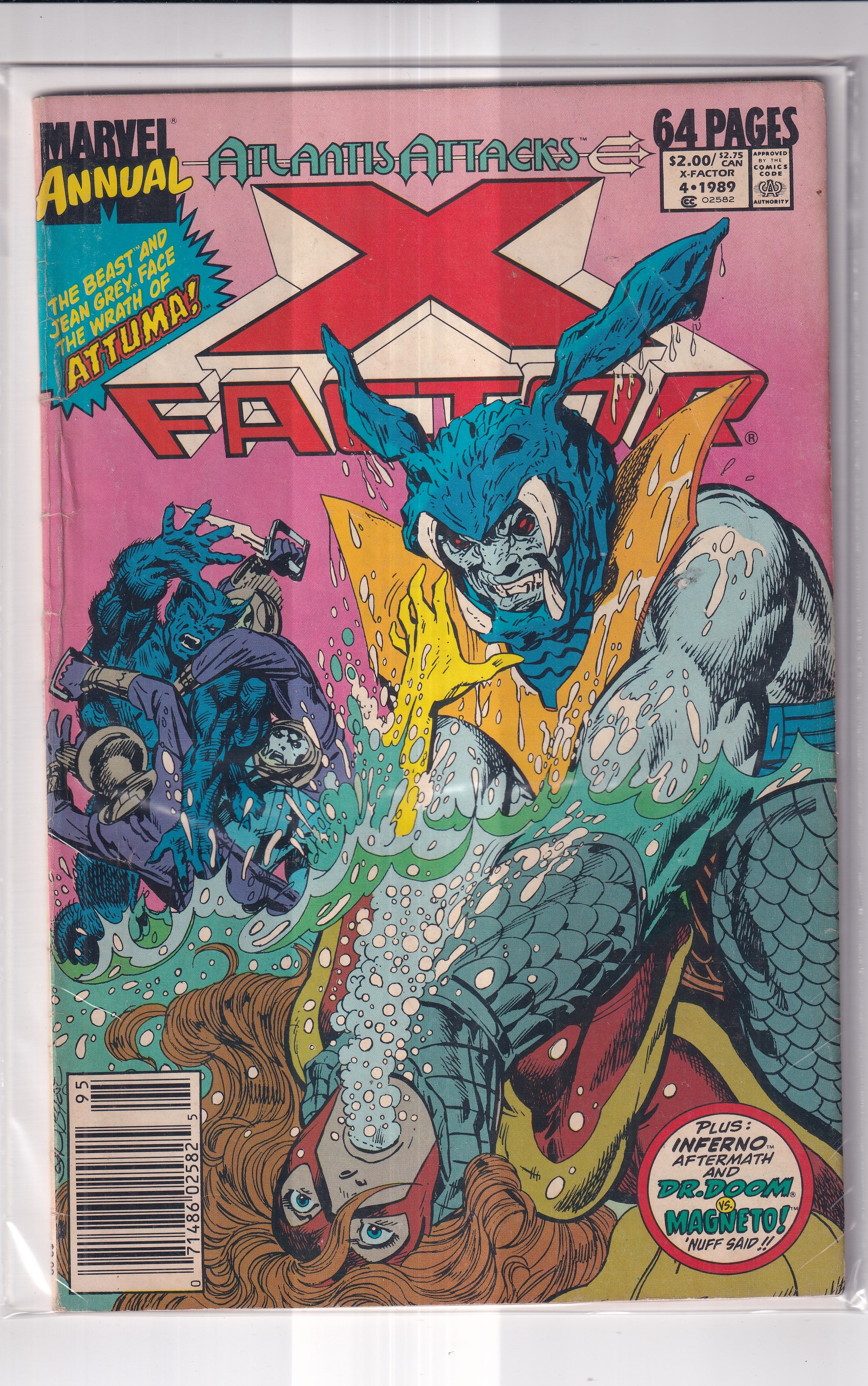 X FACTOR #4 - Slab City Comics 