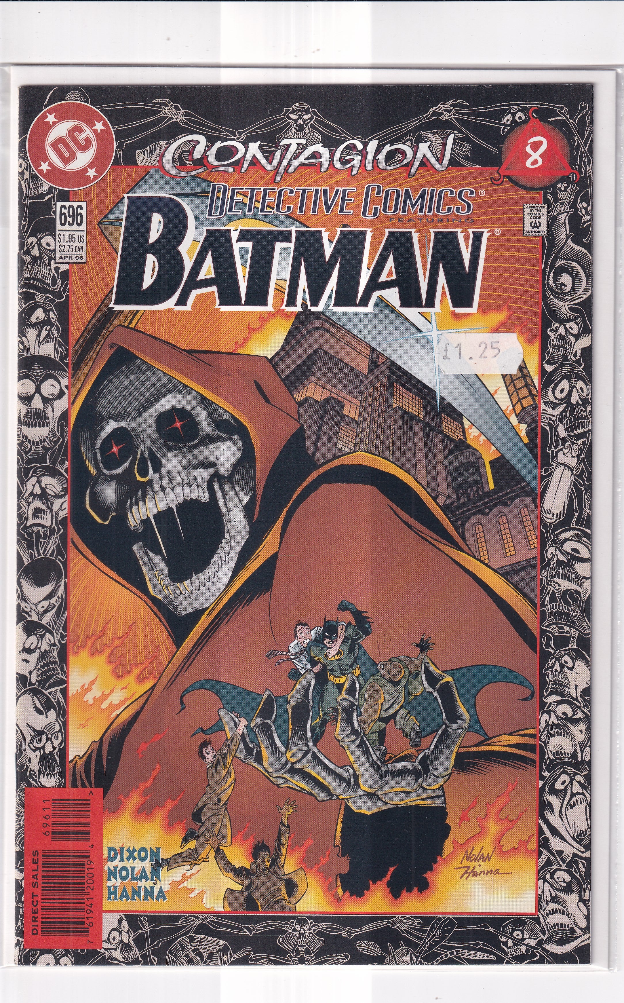 CONTAGION DETECTIVE COMICS BATMAN #696 - Slab City Comics 