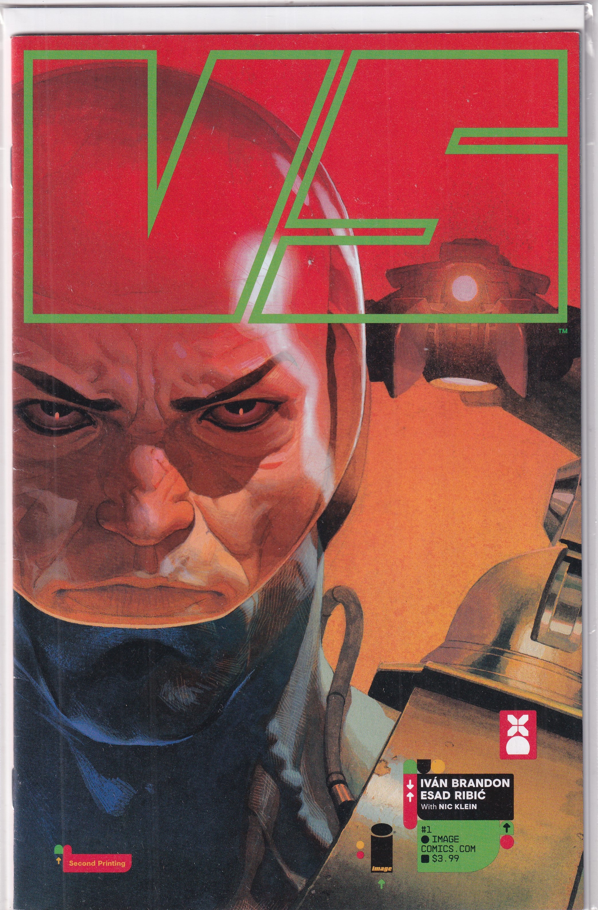 VS 1 2ND PRINT - Slab City Comics 