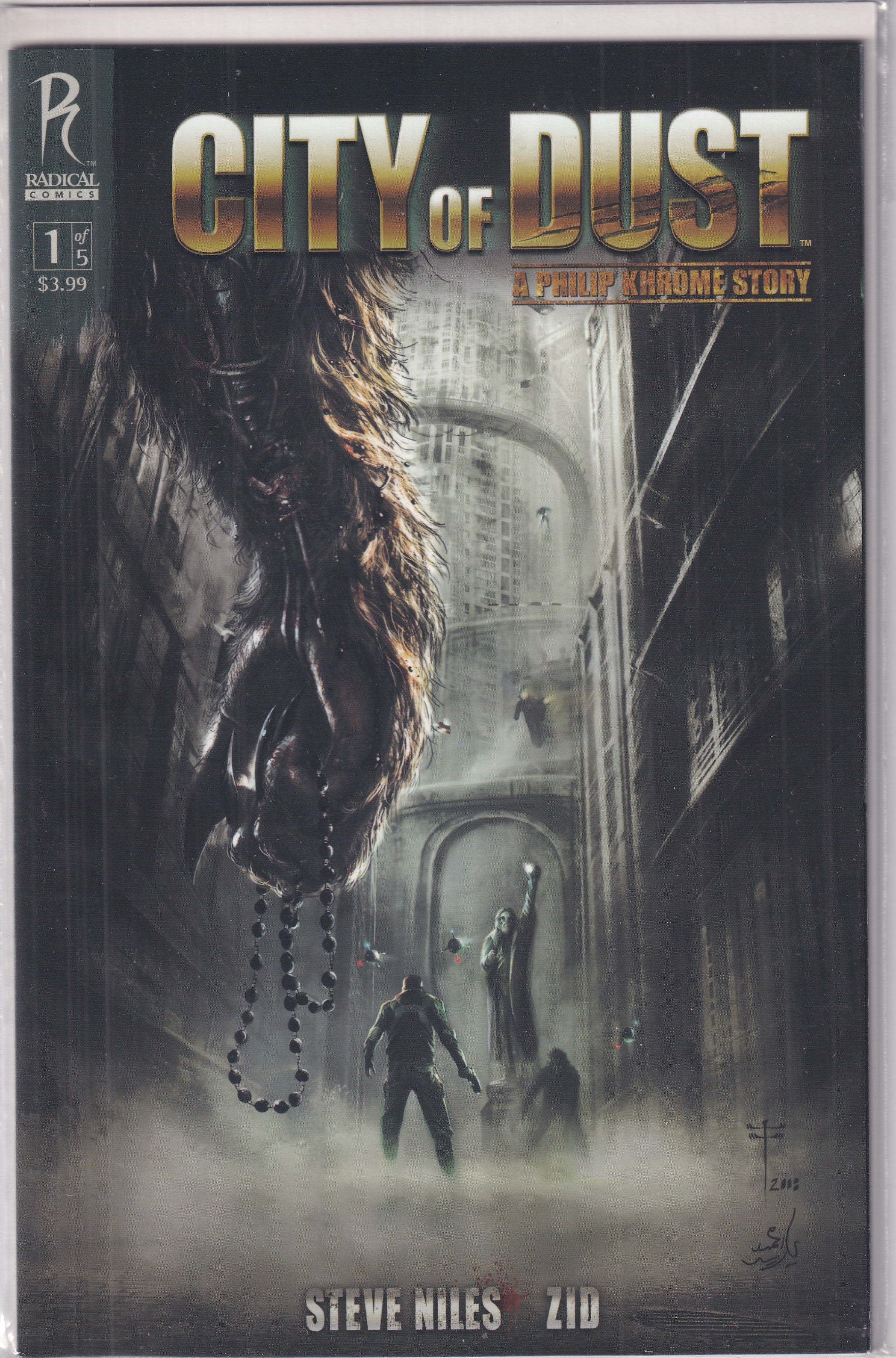 CITY OF DUST #1 - Slab City Comics 