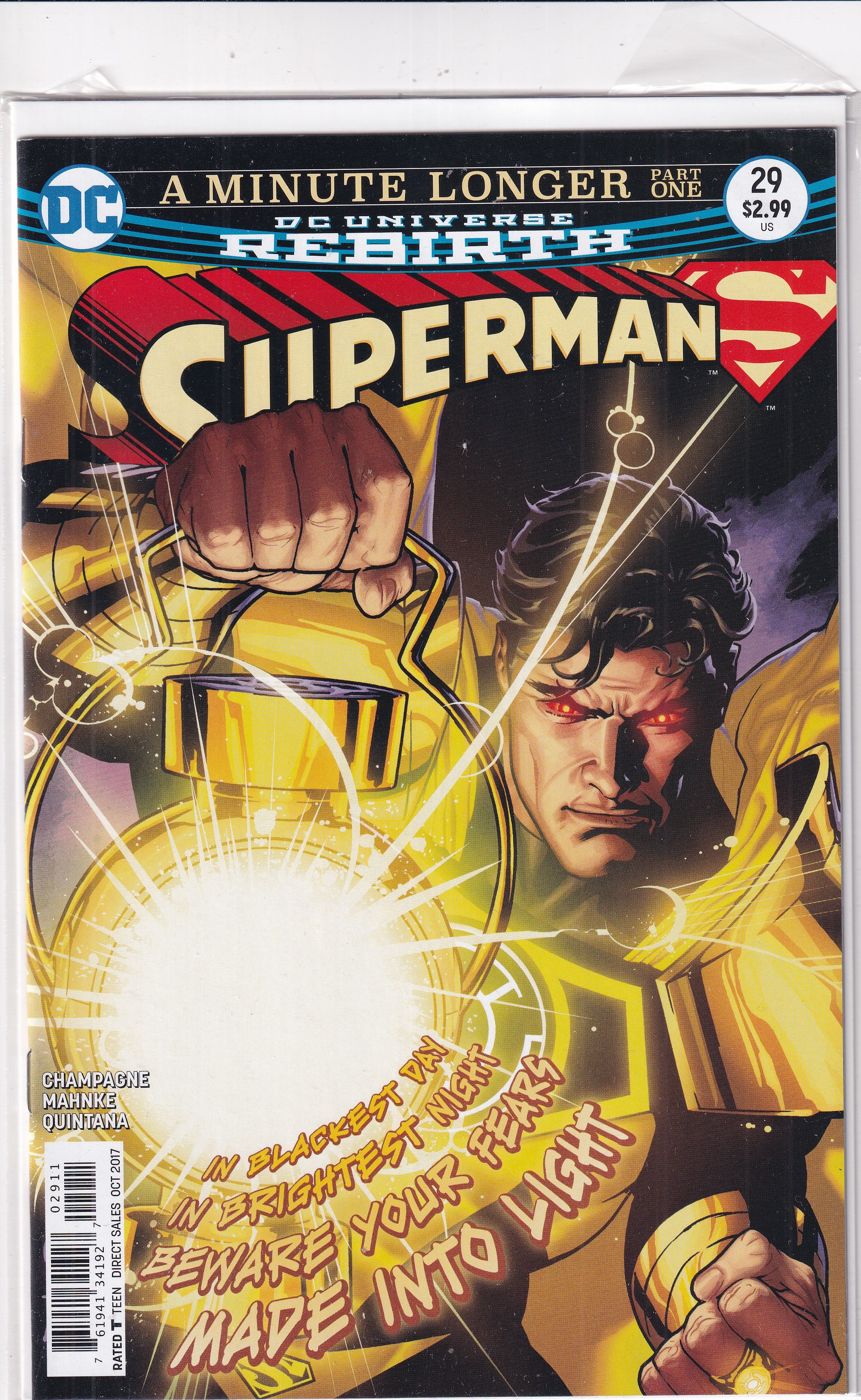 DC UNIVERSE REBIRTH SUPERMAN #29 - Slab City Comics 