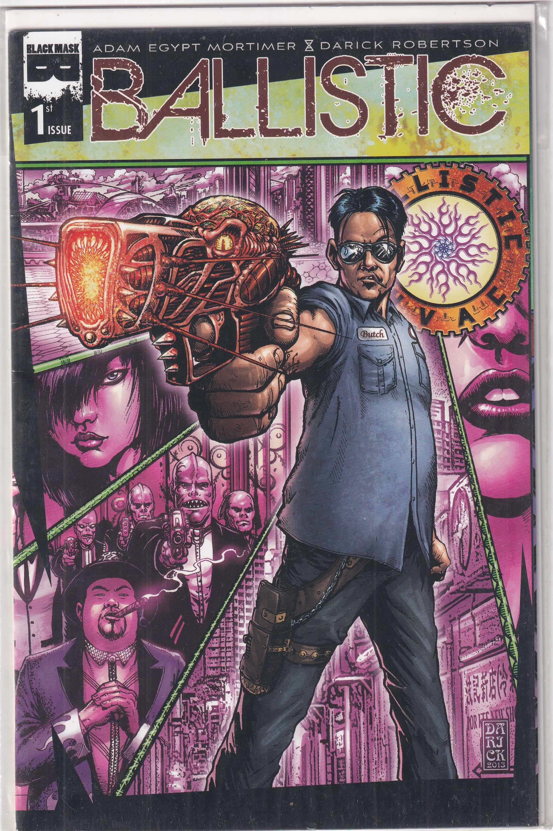 BALLISTIC #1 - Slab City Comics 