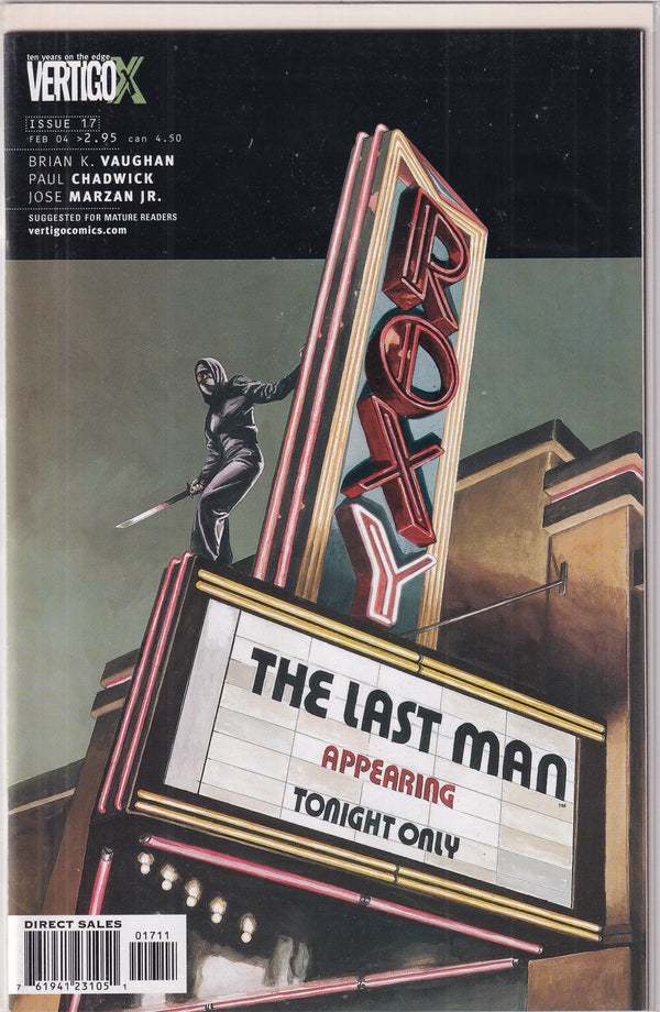 Y THE LAST MAN #17 - Slab City Comics 